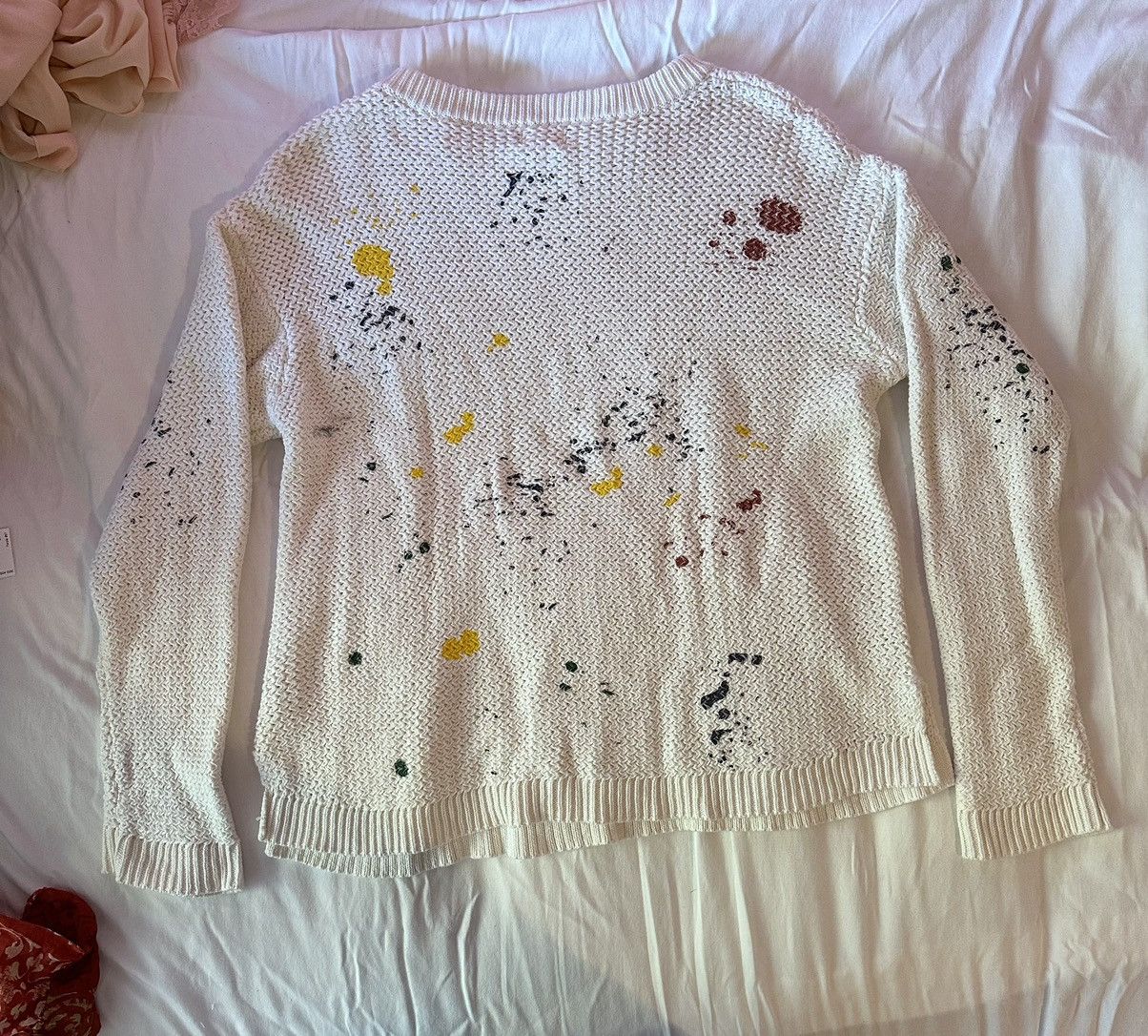 Anthropologie Mod:vint Anthropologie paint splatter sweater Size M / US 6-8 / IT 42-44 - 2 Thumbnail