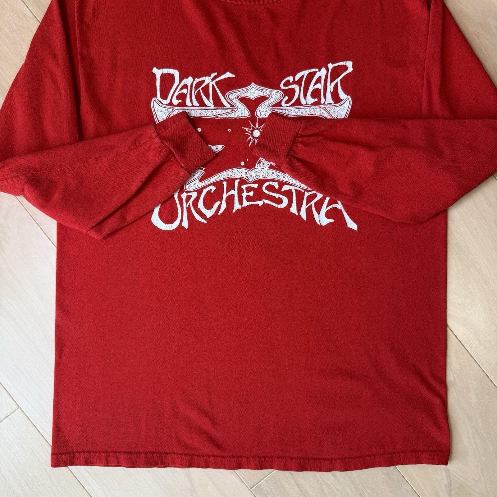 Vintage Vintage Dark Star Orchestra Shirt Large Red 90s Music LS Size US L / EU 52-54 / 3 - 6 Thumbnail