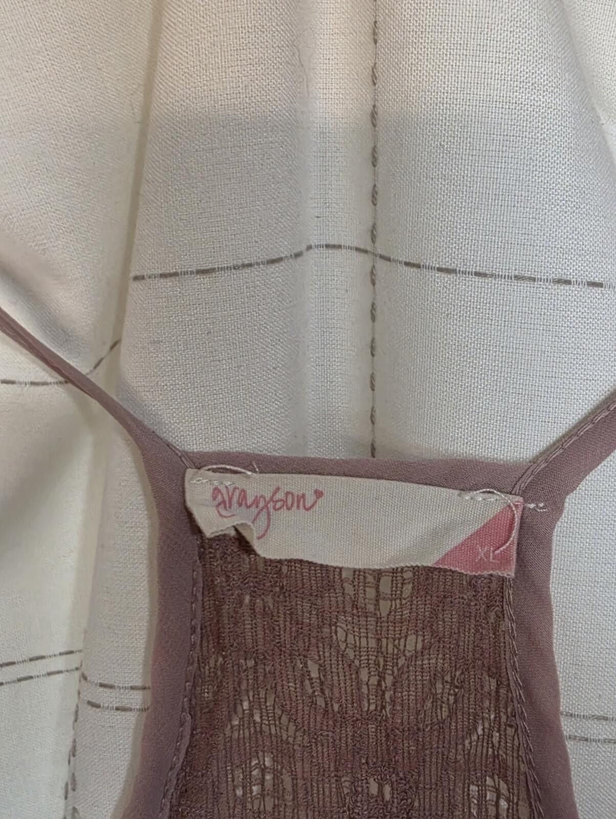 Other Grayson Lace T Back Tank Size XL / US 12-14 / IT 48-50 - 3 Thumbnail