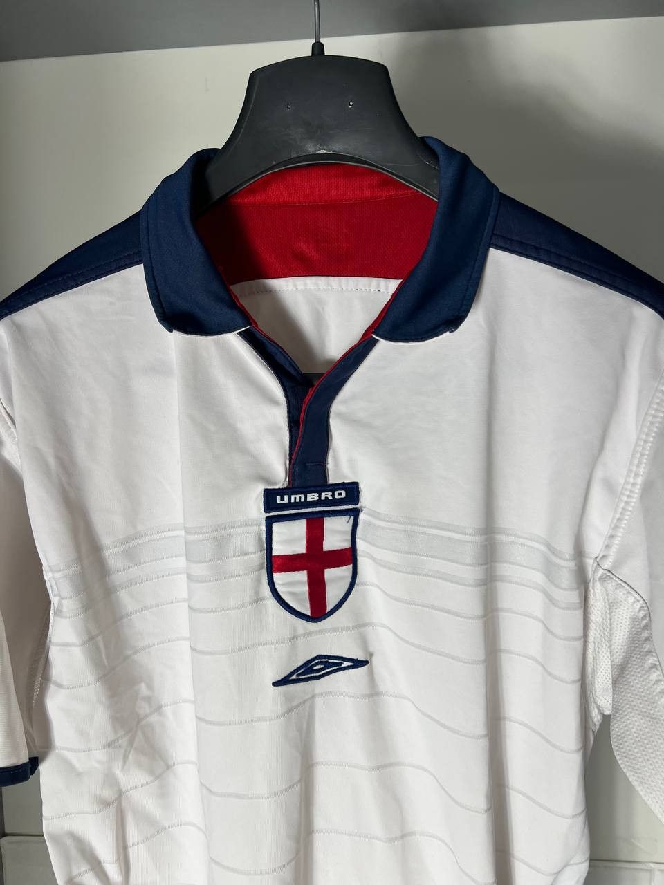 Umbro VINTAGE UMBRO ENGLAND RETRO SOCCER JERSEY MANCHESTER 90s Y2K Size US M / EU 48-50 / 2 - 2 Thumbnail