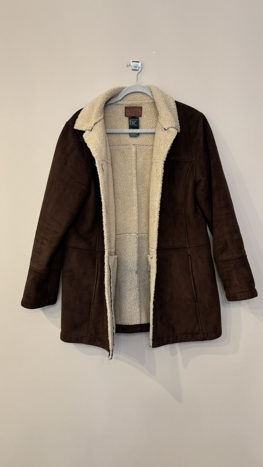 Polo Ralph Lauren × Ralph Lauren × Vintage Ralph Lauren Brown Sheepskin coat jacket vintage rare 90s Size US M / EU 48-50 / 2 - 1 Thumbnail