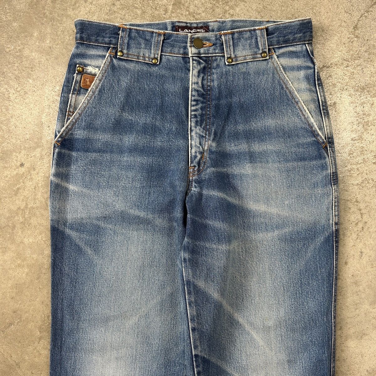 Lancel 1990s Lancel - Baggy Denim Jeans Size US 30 / EU 46 - 4 Thumbnail