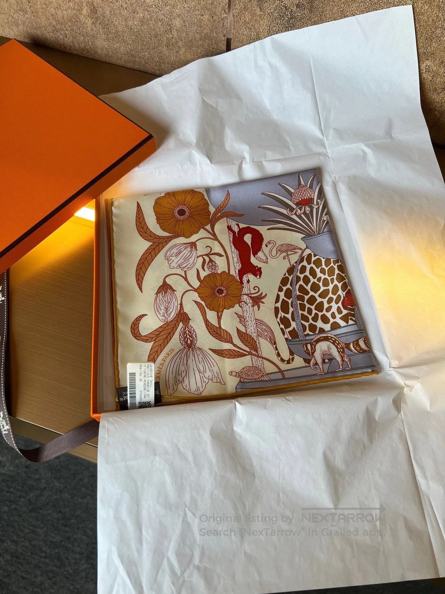Hermes Hermes Square Silk Scarf. Size ONE SIZE - 1 Thumbnail
