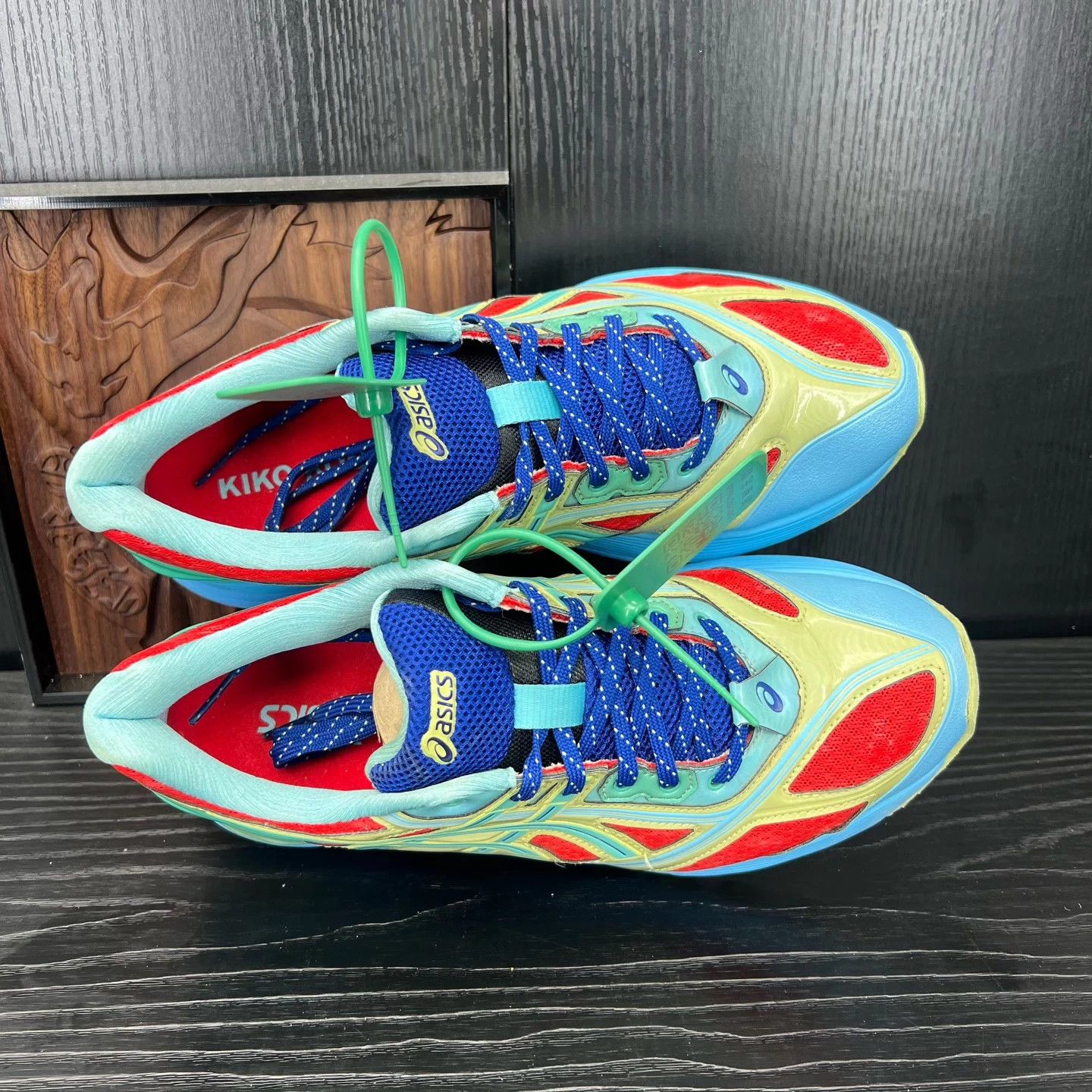 Asics Kiko ASICS Gel-Kayano 14 Blue Red 40 Size US 7 / EU 40 - 6 Thumbnail