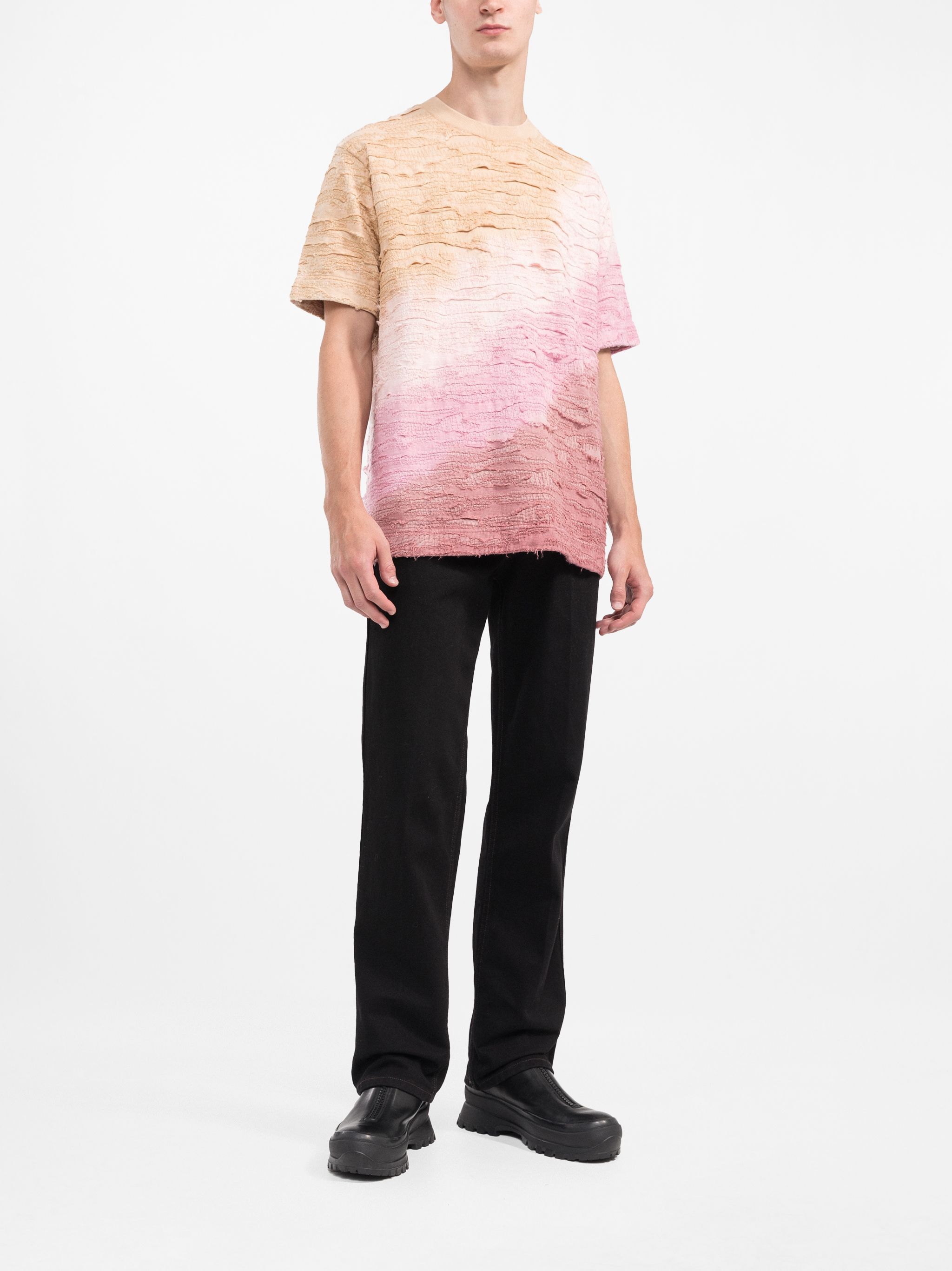Givenchy Multicolour Tie Dye Distressed Oversized T-Shirt Size US M / EU 48-50 / 2 - 2 Thumbnail