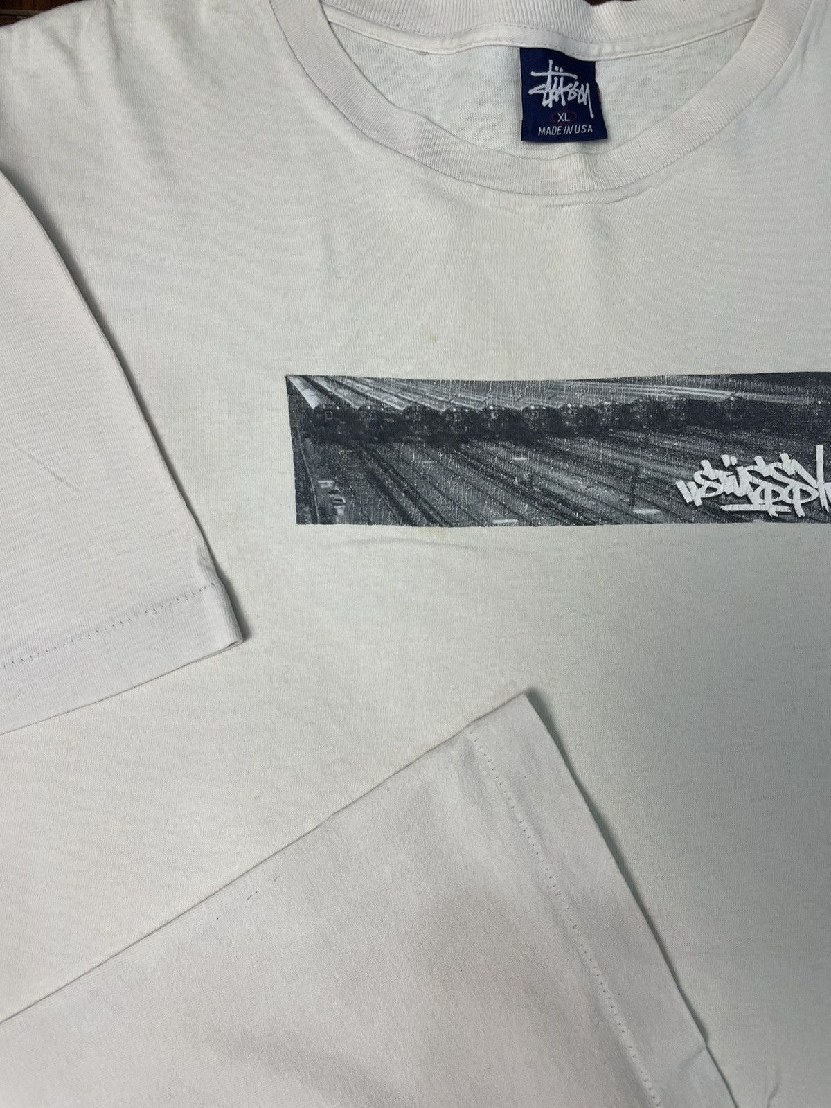 Stussy × Vintage Vintage Stussy Graffiti Shirt Size US XL / EU 56 / 4 - 3 Thumbnail