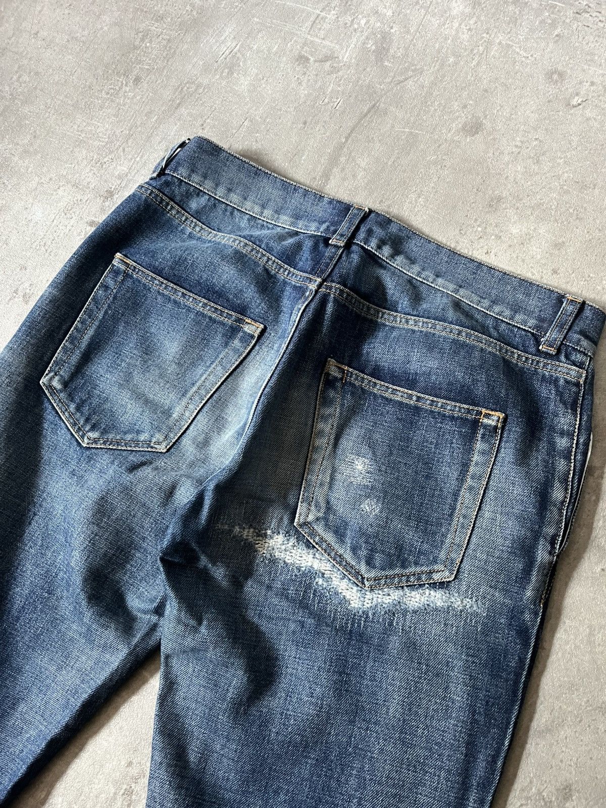 Saint Laurent Paris Saint Laurent A/W 18 washed distressed jeans Size US 30 / EU 46 - 14 Thumbnail