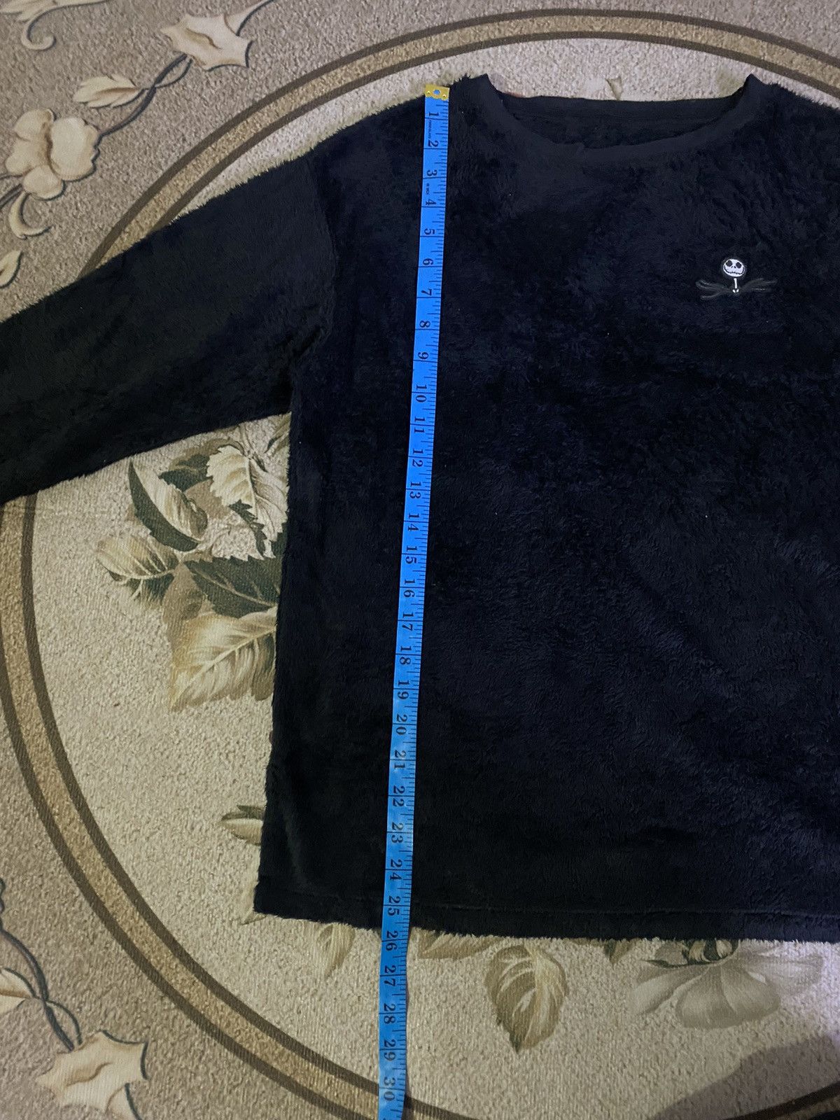 Disney Tim Burton’s The Nightmare Fleece Long Sleeve Night Wear Size US M / EU 48-50 / 2 - 9 Thumbnail