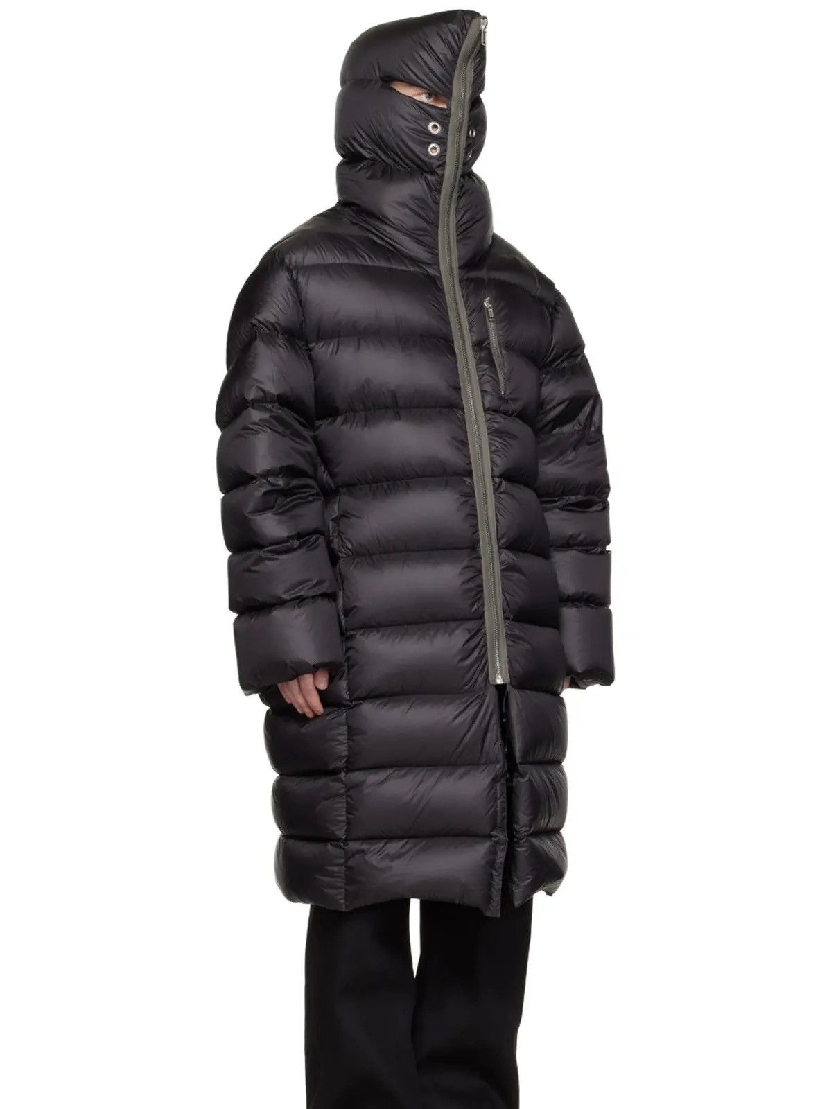 Rick Owens × Rick Owens Drkshdw Rick Owens • Black Jumbo Gimp Down Coat Size US M / EU 48-50 / 2 - 1 Thumbnail