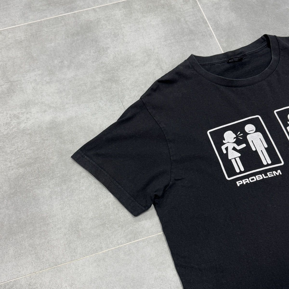 Vintage Fire Starter "Problem / Solved" T-Shirt Size XL Size US XL / EU 56 / 4 - 3 Thumbnail