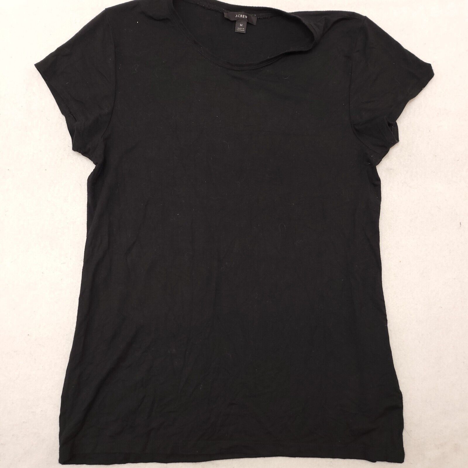 J.Crew JCrew Casual Pullover Shirt Womens Size Medium M Black Size M / US 6-8 / IT 42-44 - 2 Thumbnail