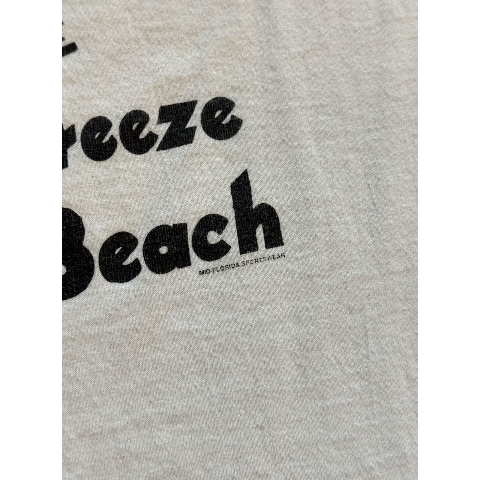 Hanes VINTAGE 90s The Oyster Bar Do It In The Raw T Shirt 2XL Hanes White Cotton Graphic Print Crew Neck Short Sleeve Men 90s Beach Daytona Beach Florida Size US XXL / EU 58 / 5 - 3 Thumbnail