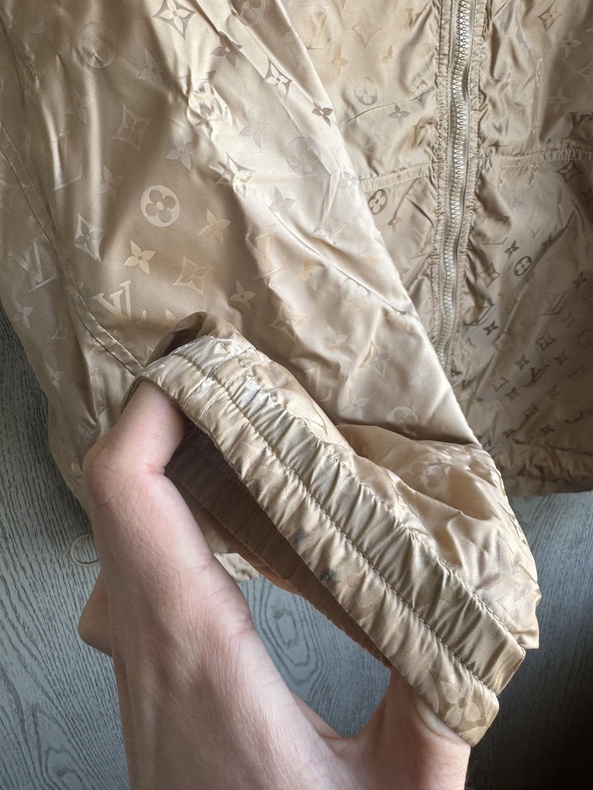 Louis Vuitton LOUIS VUITTON Monogram Reversible Nylon Windbreaker Size US L / EU 52-54 / 3 - 5 Thumbnail