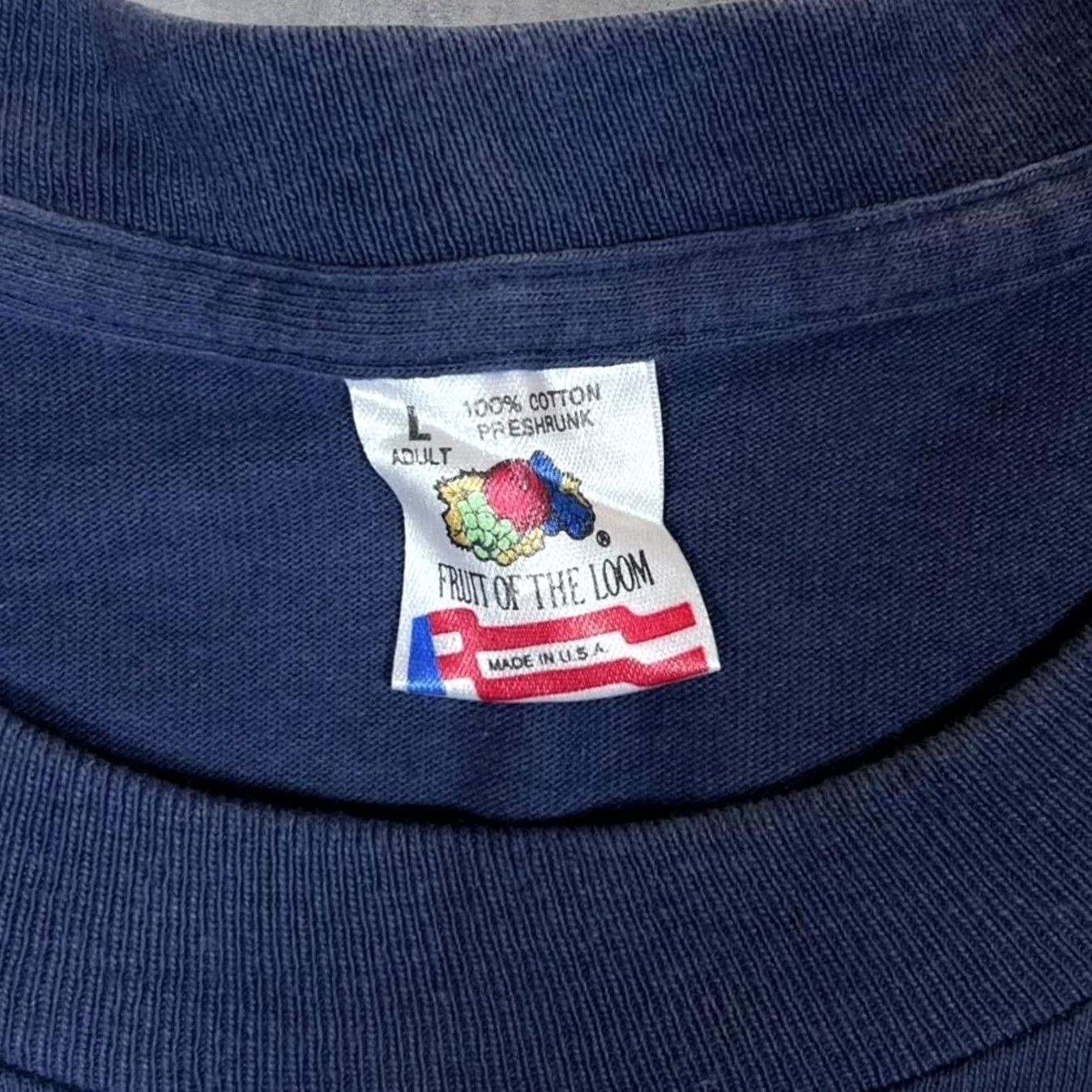 Fruit Of The Loom VINTAGE Club One Pittsburgh, PA Souvenir Graphic T-Shirt Large Size US L / EU 52-54 / 3 - 2 Thumbnail