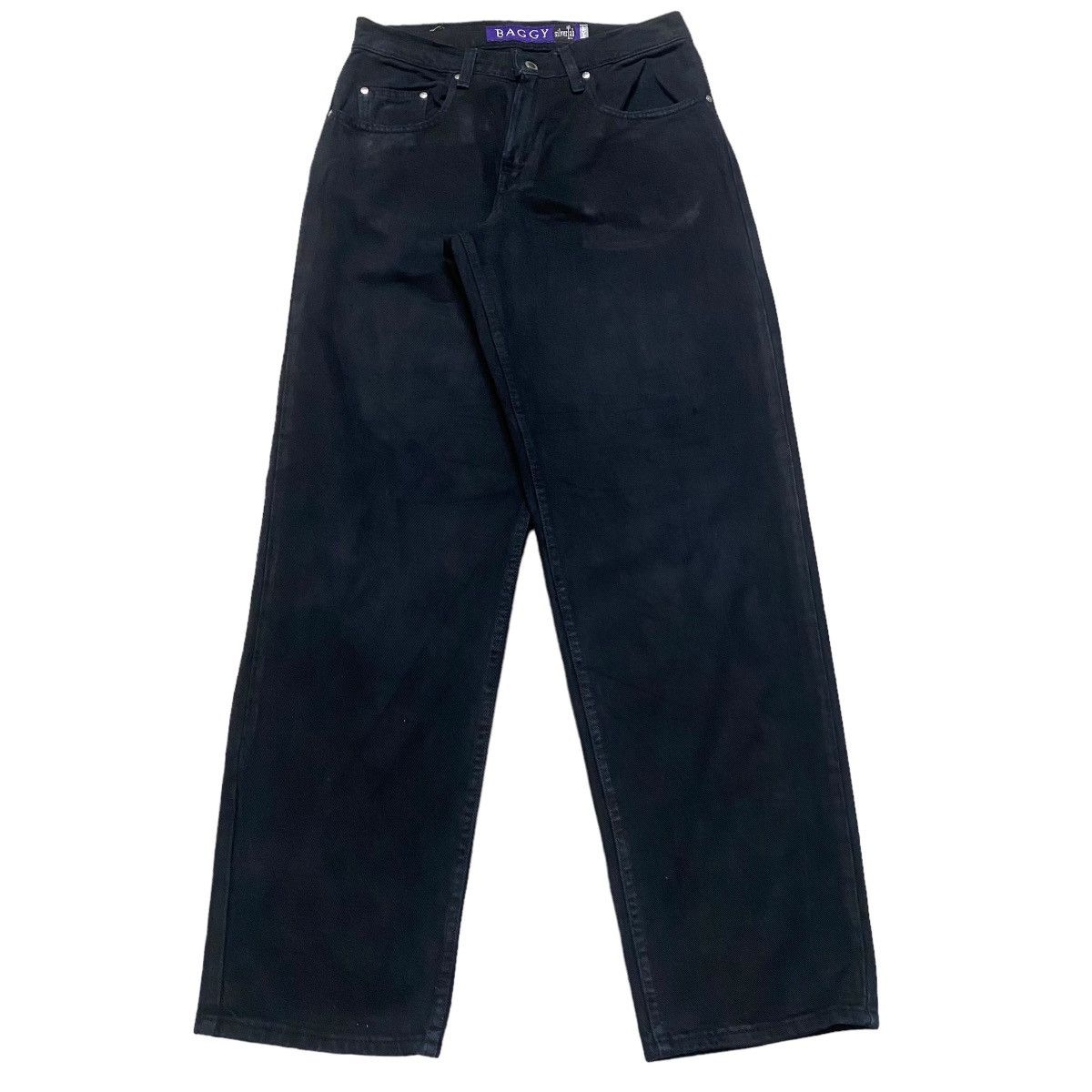 90s LEVI’S silvertab baggy black Vintage 90s Levi's Silvertab RELAXED Jeans Black Button Fly