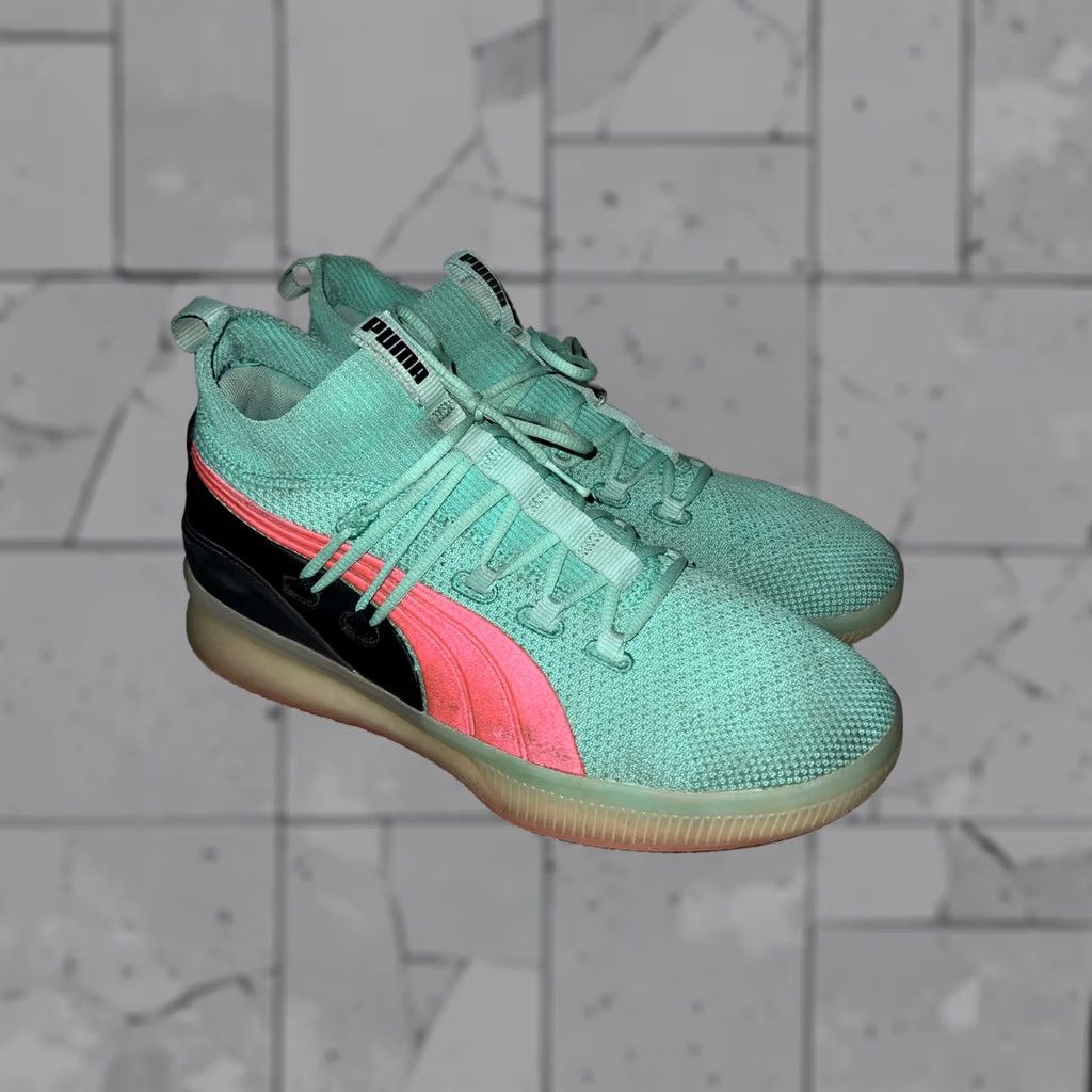 Puma PUMA Clyde Court Ocean Drive Pink 2018 Men’s 11.5 Sneaker Mens Shoes Size US 12 / EU 45 - 1 Thumbnail