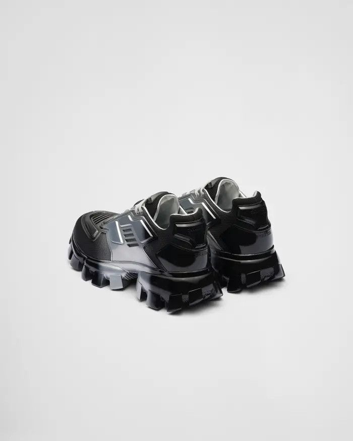 Prada os11x0226 Cloudbust Thunder Sneakers In Silver/Black Size US 9 / EU 42 - 5 Thumbnail