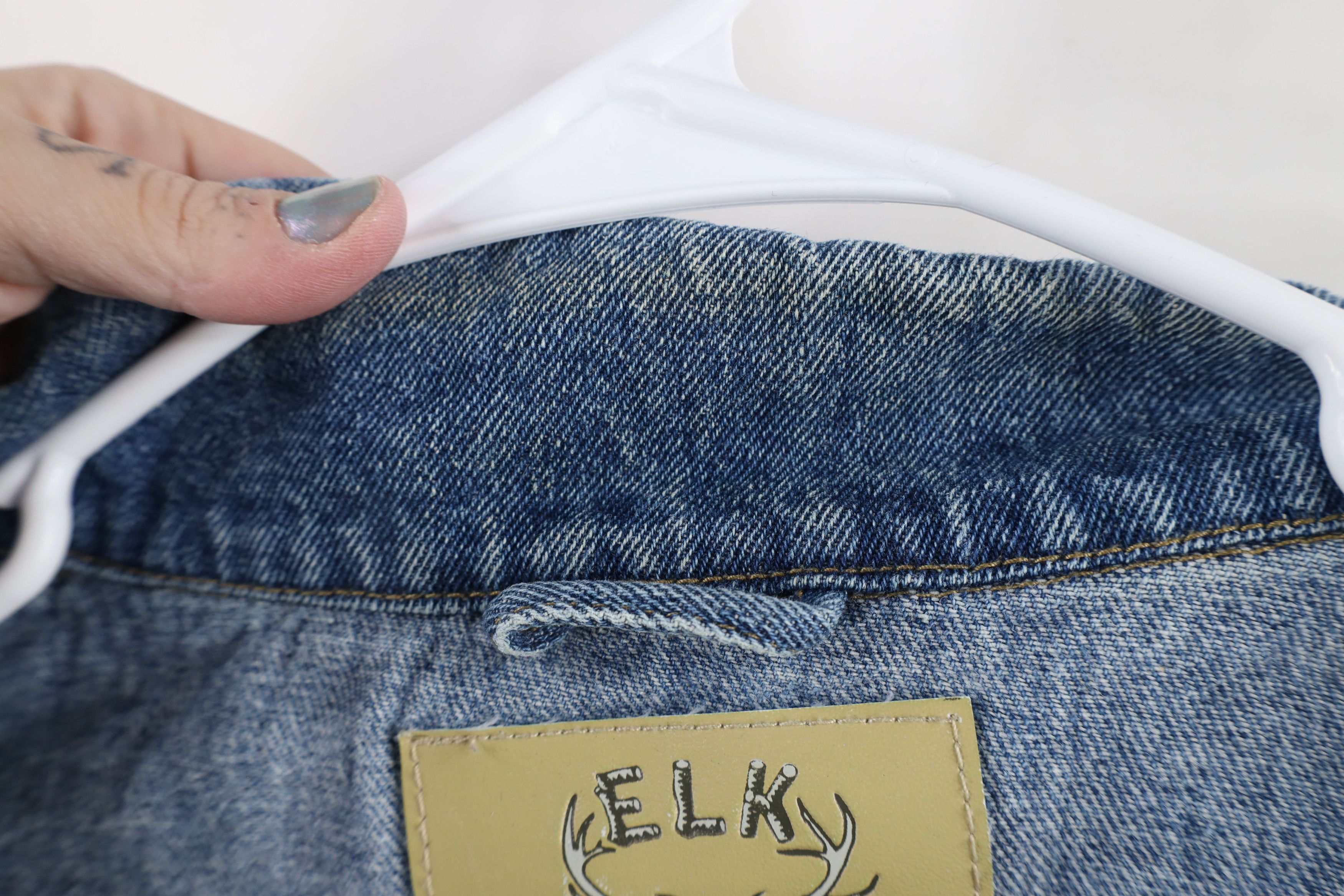 Vintage Vintage 90s Streetwear Buck Denim Jean Trucker Jacket Blue Size US XL / EU 56 / 4 - 11 Thumbnail