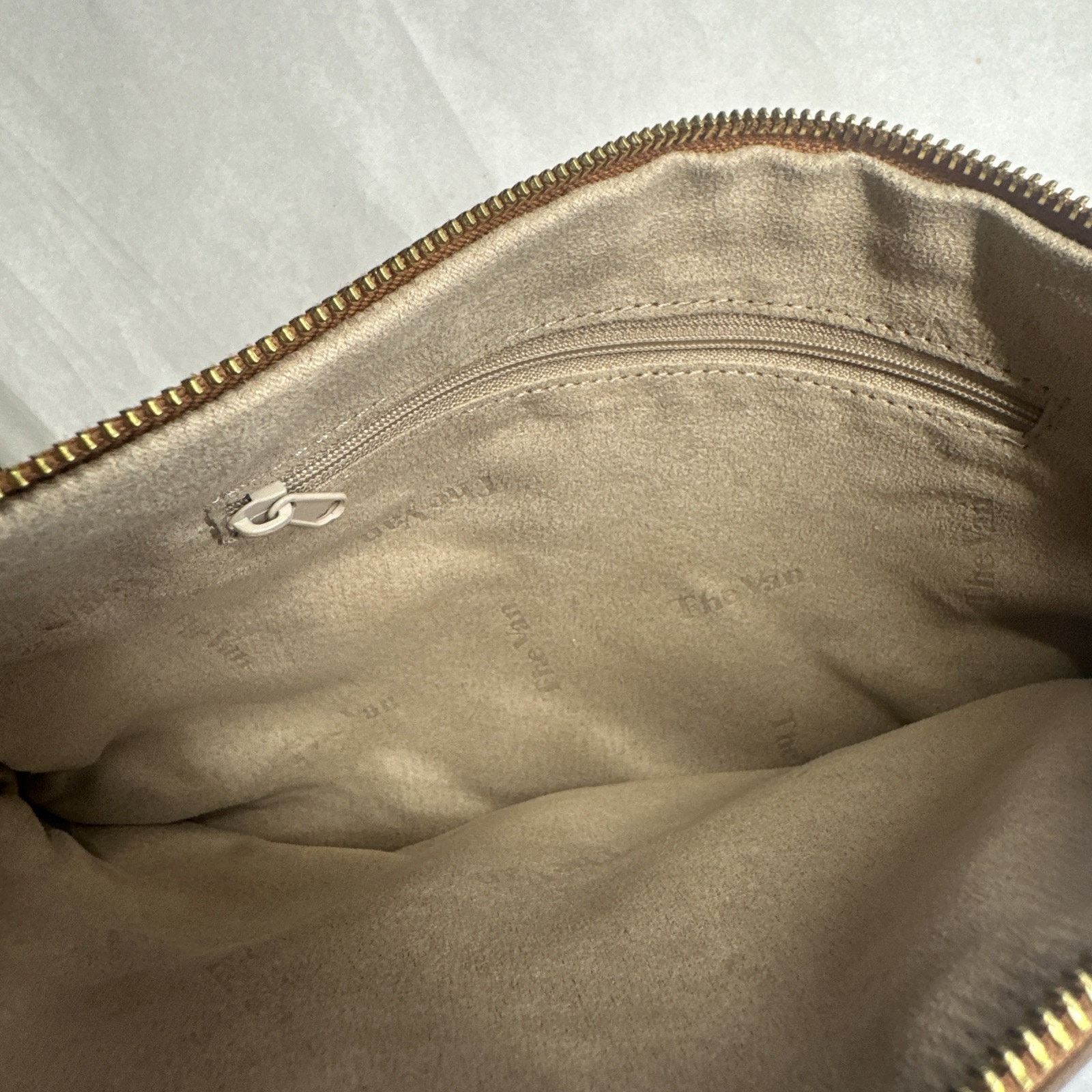 & Other Stories Studio De Thé Van Beige Leather Pouch – Small Purse Size ONE SIZE - 5 Thumbnail