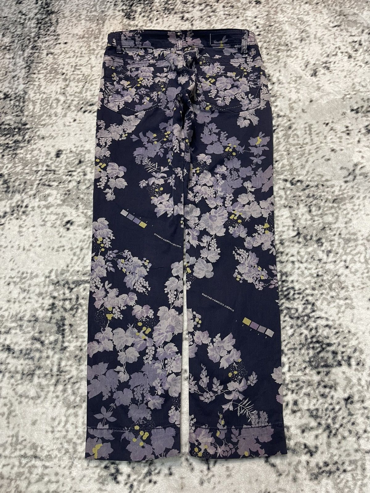 Marithe + Francois Girbaud Marithe Francais Girbaud Floral Ankle Pants Size 27" / US 4 / IT 40 - 2 Thumbnail