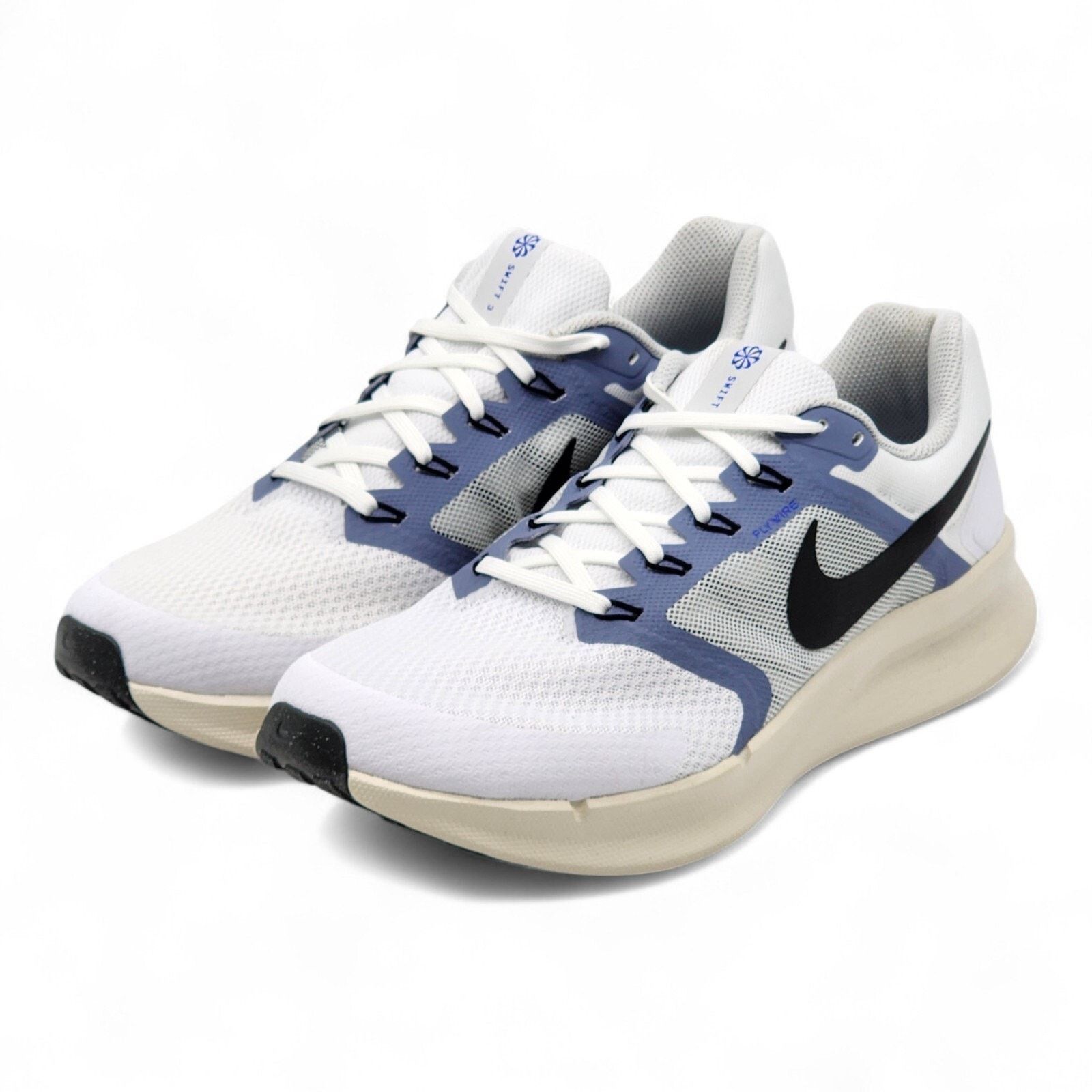 Nike Run Swift 3 White Photon Dust Black Sneakers US 9.5 EU 43 Size US 9.5 / EU 42-43 - 1 Thumbnail