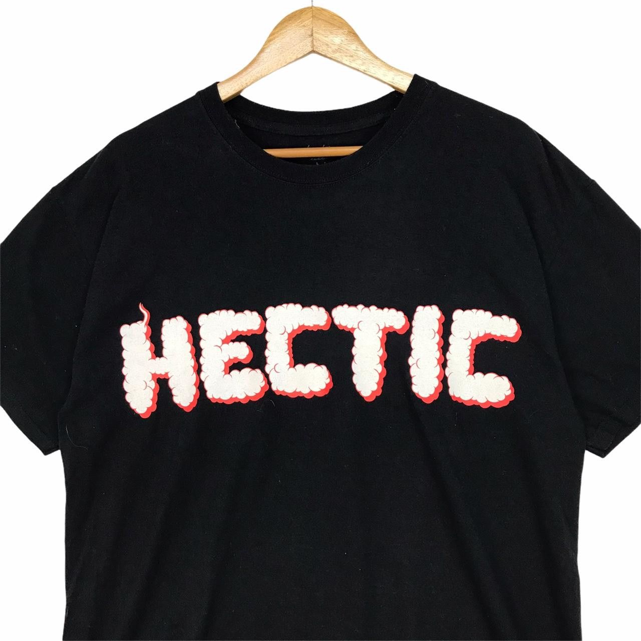 Vintage Vintage MAD HECTIC Spell Out Black Tee L Size Streetwear Size US L / EU 52-54 / 3 - 2 Thumbnail