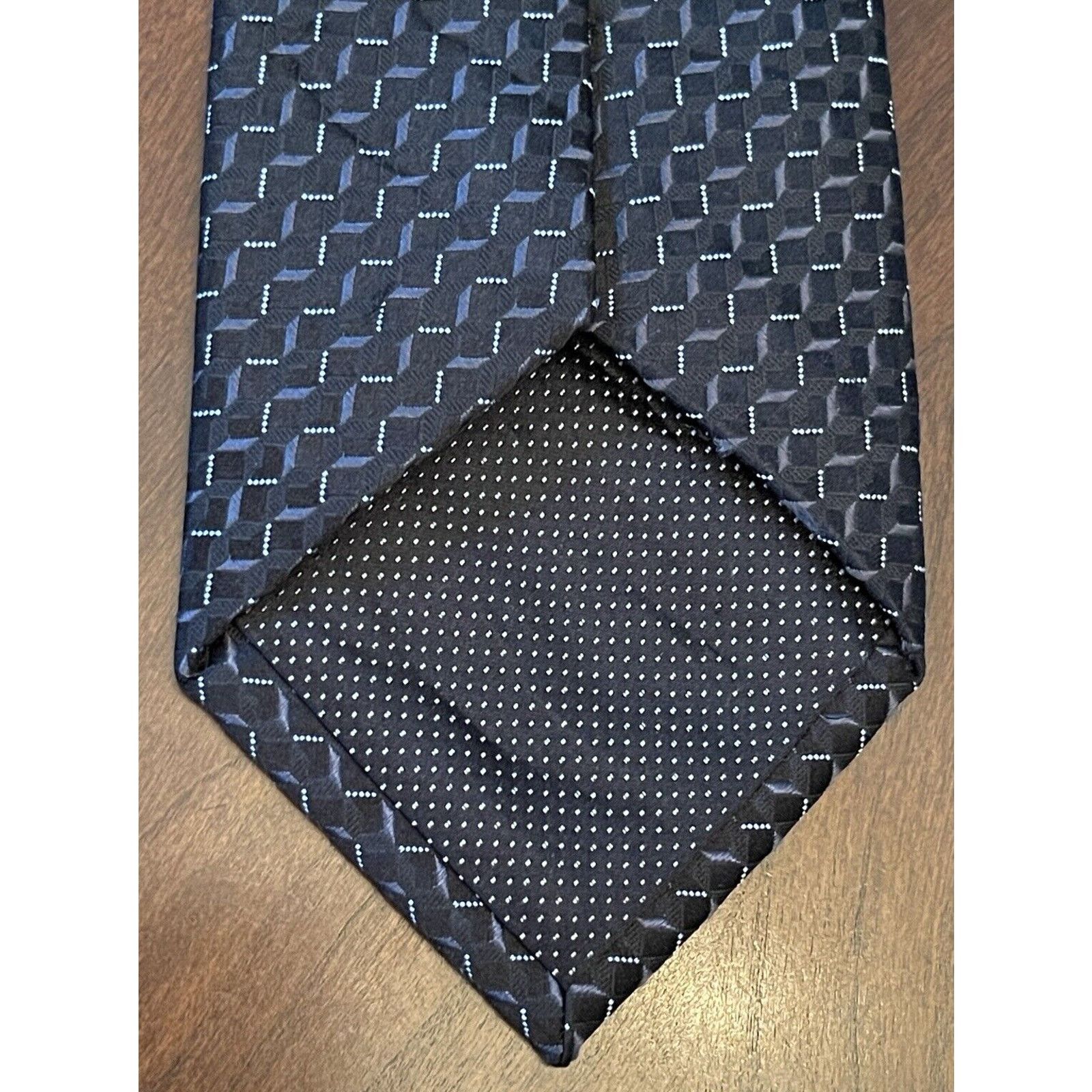 DKNY Dkny Black 100% Silk Men’s Neck Tie Made In China Size ONE SIZE - 2 Thumbnail