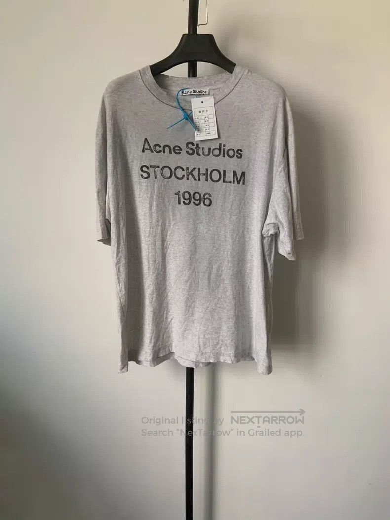 Acne Studios Acne Studios Letter Printed Slouchy Crewneck 1996 Loose So Size US S / EU 44-46 / 1 - 1 Thumbnail