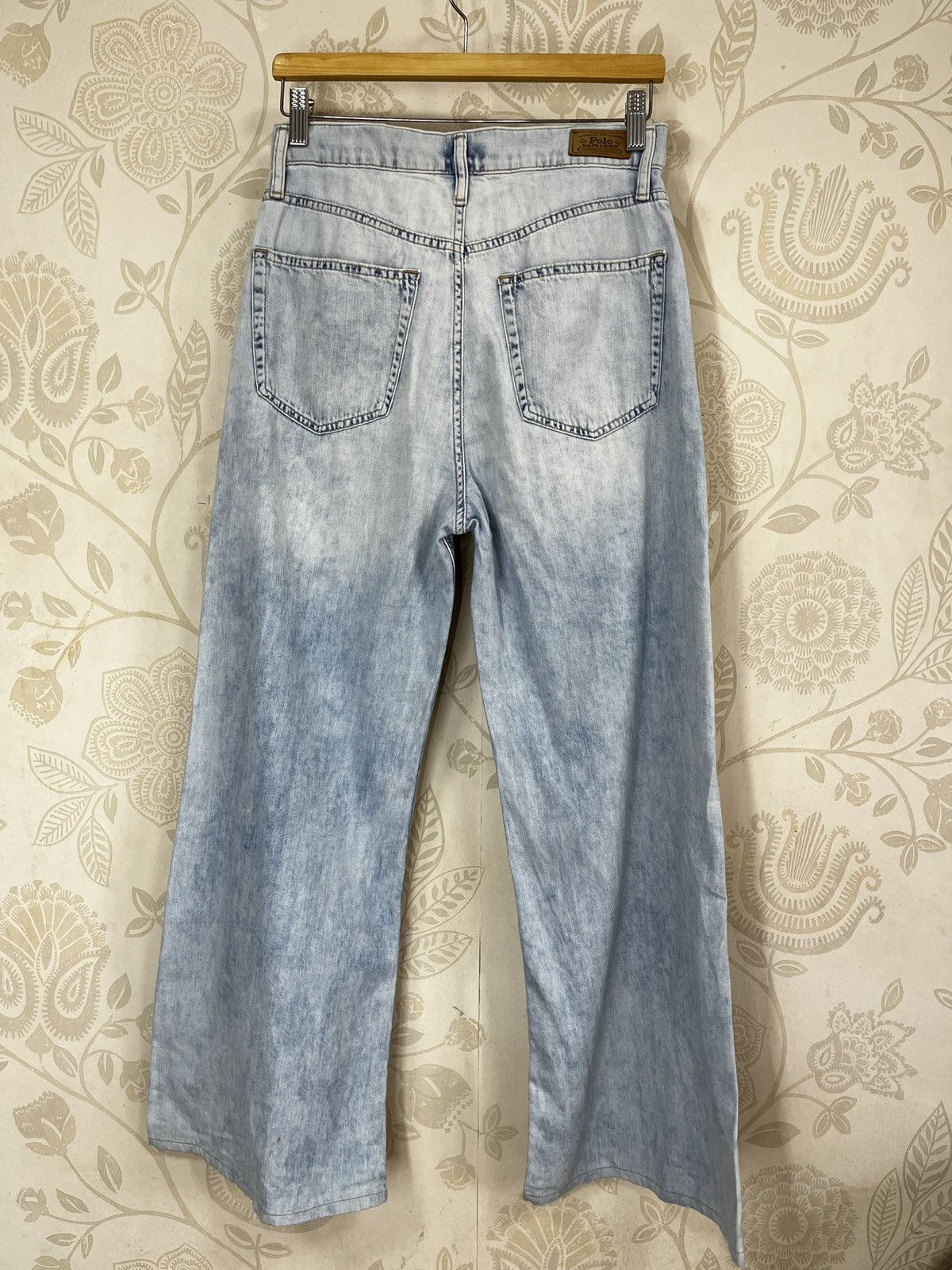 Vintage Vintage Flared Polo Ralph Lauren Denim Jeans Size US 29 - 5 Thumbnail