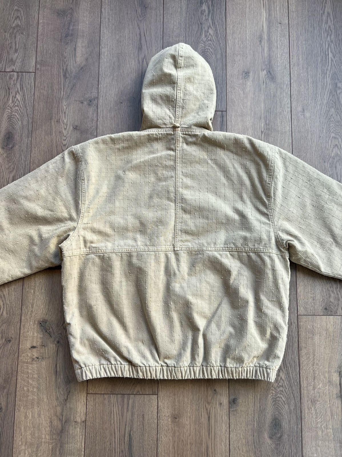 Stussy Stussy Canvas Needlepunch Work Jacket “Khaki” XL Size US XL / EU 56 / 4 - 5 Thumbnail