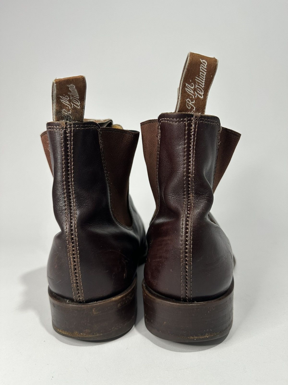 R.M. Williams R.M Williams Craftsman Brown Leather Chelsea Boots. Size US 11.5 / EU 44-45 - 6 Thumbnail