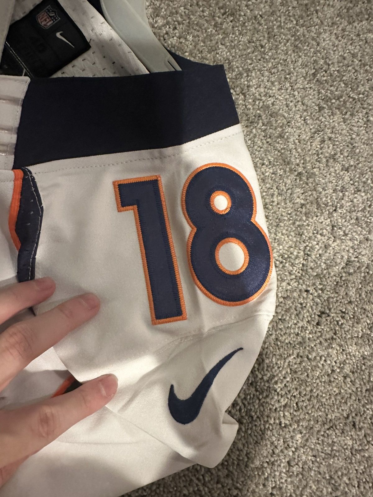 Nike × Vintage Peyton Manning Broncos Jersey #18 Size US M / EU 48-50 / 2 - 3 Thumbnail