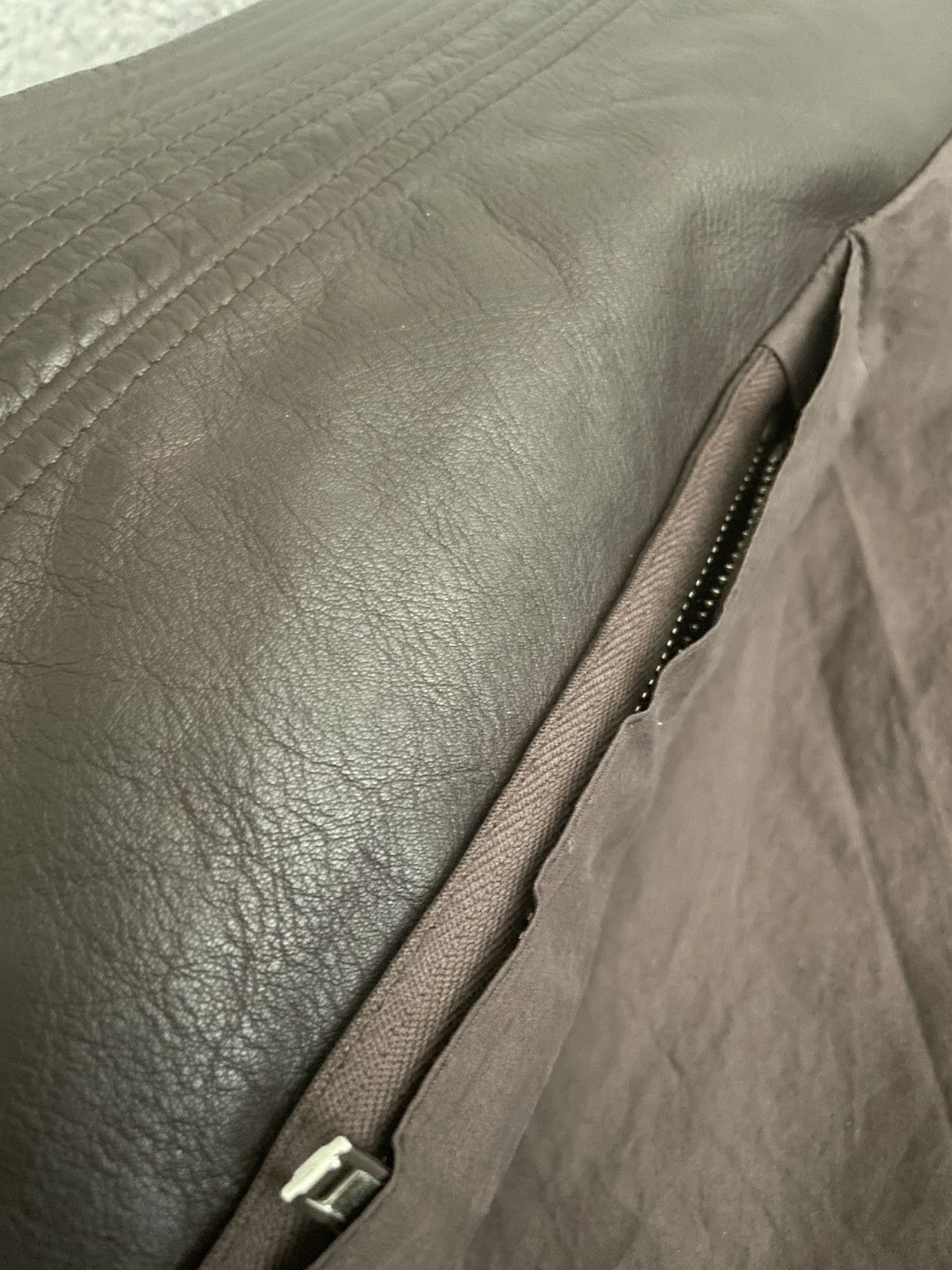 Rick Owens Rick owens calf leather bomber RARE Size US M / EU 48-50 / 2 - 8 Thumbnail