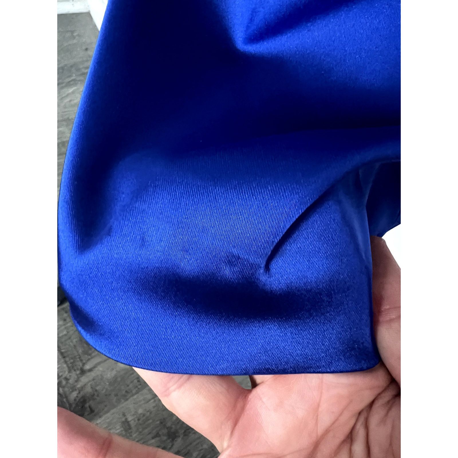 Calvin Klein Calvin Klein royal blue v neck ruched cocktail dress Sz 6 Size M / US 6-8 / IT 42-44 - 7 Thumbnail