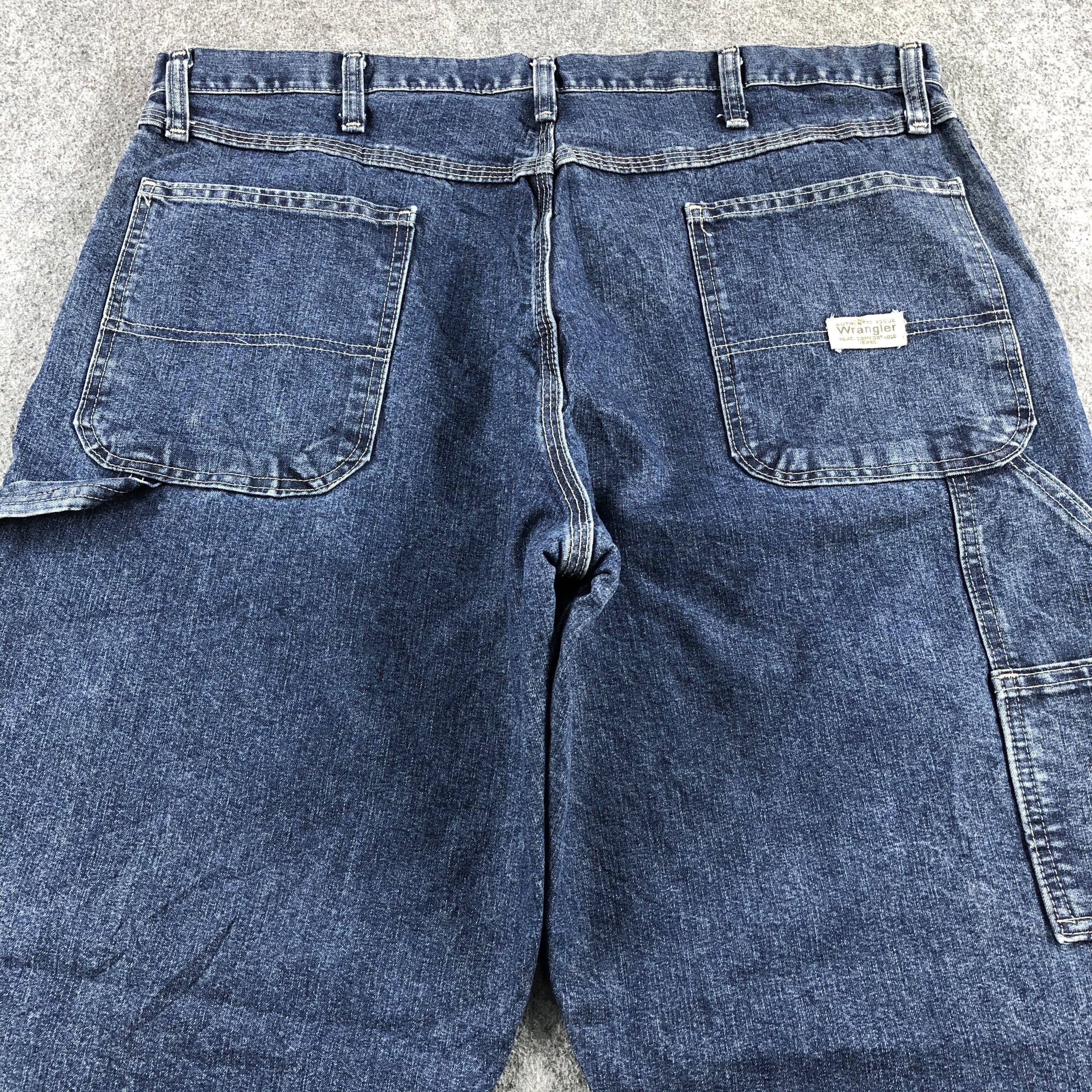 Vintage Vintage Blue Wash Wrangler Jeans-J2175 Size US 38 / EU 54 - 4 Thumbnail