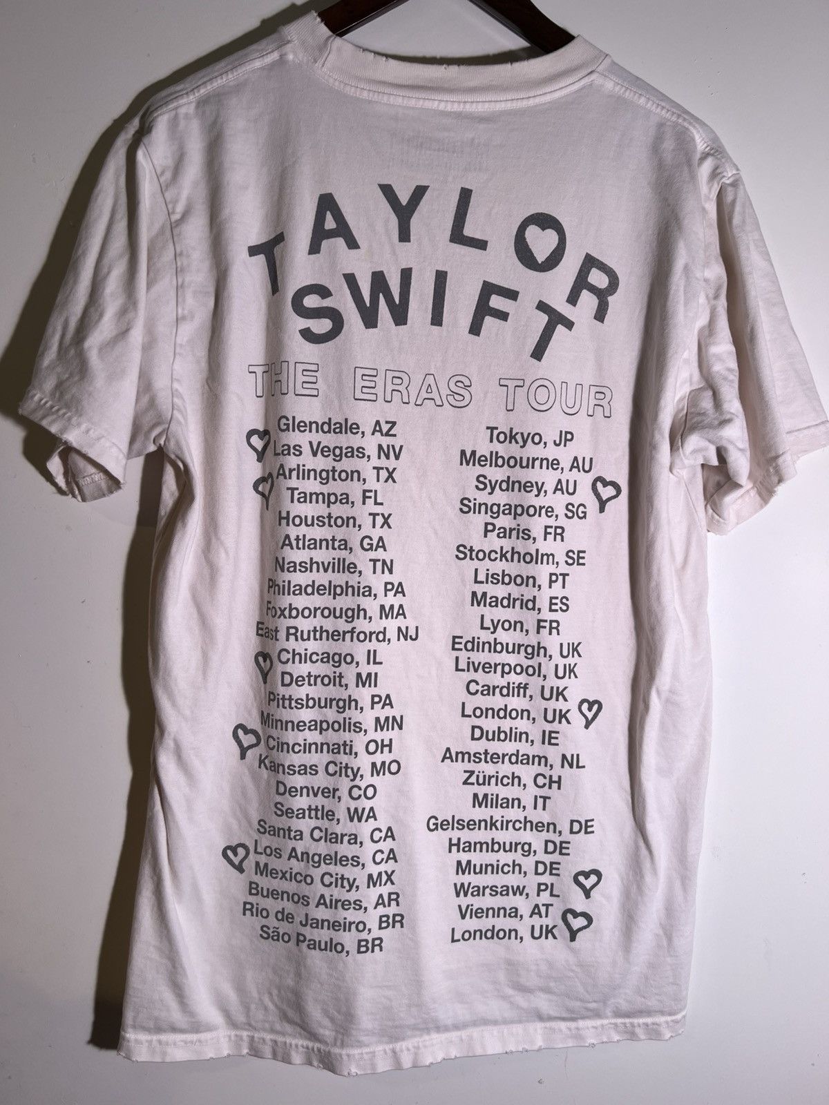 Taylor Swift The Eras Pop Artist Singer Retro Streetwear Tee