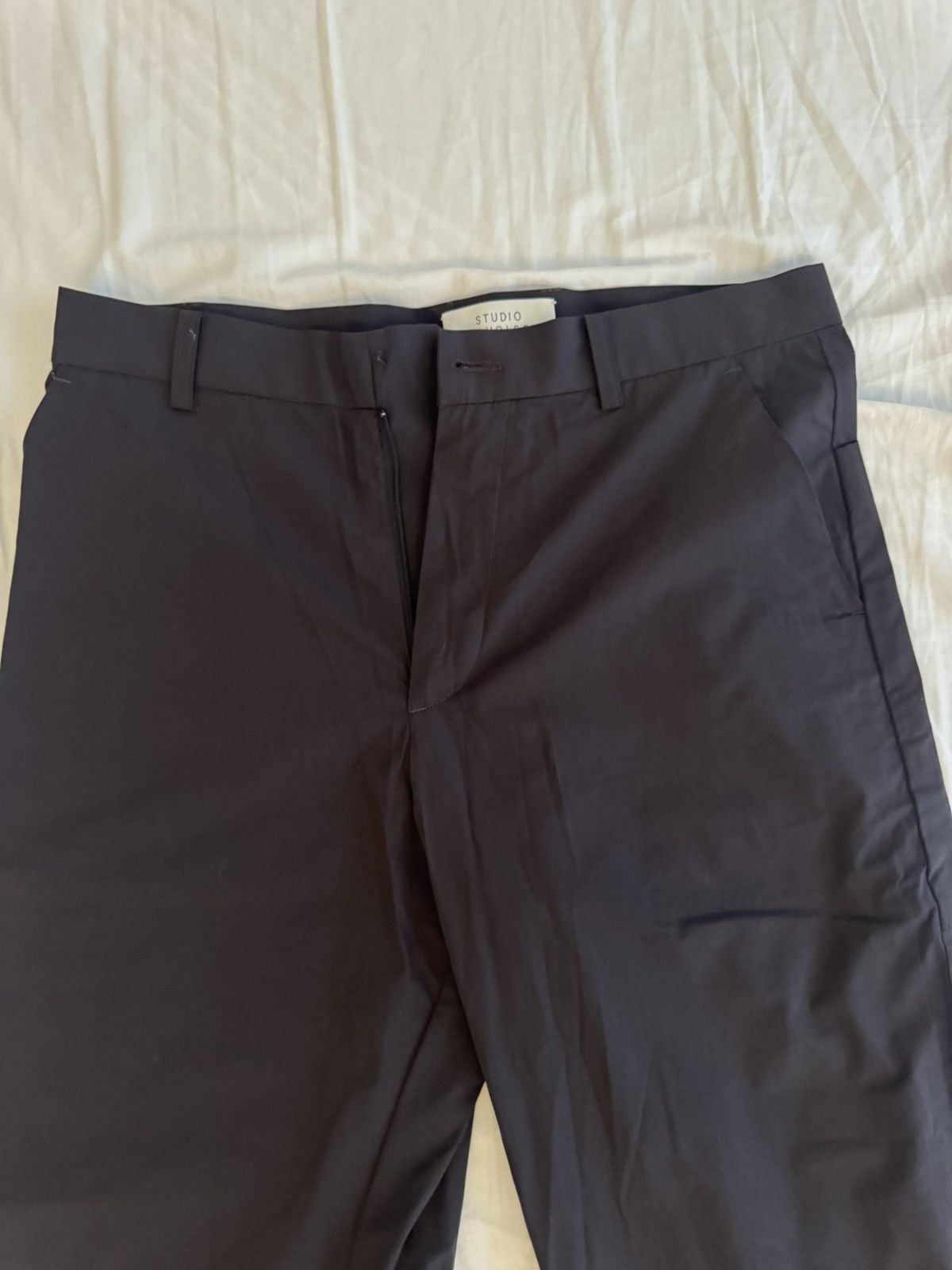 Studio Nicholson Studio Nicholson Reeves Pants in Black Grape Size US 30 / EU 46 - 3 Thumbnail