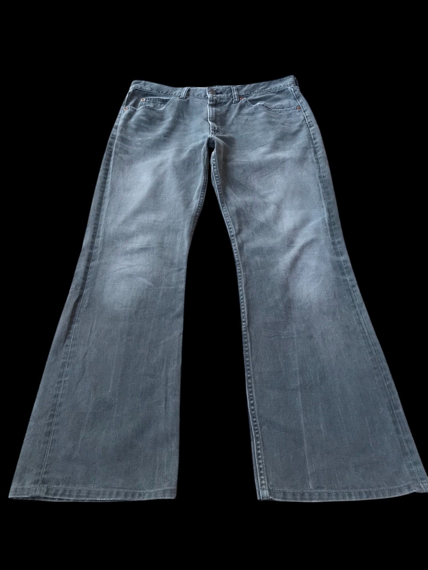Levi's FLARED VINTAGE Levis 517 faded black japan W33x29 Size US 33 - 4 Thumbnail