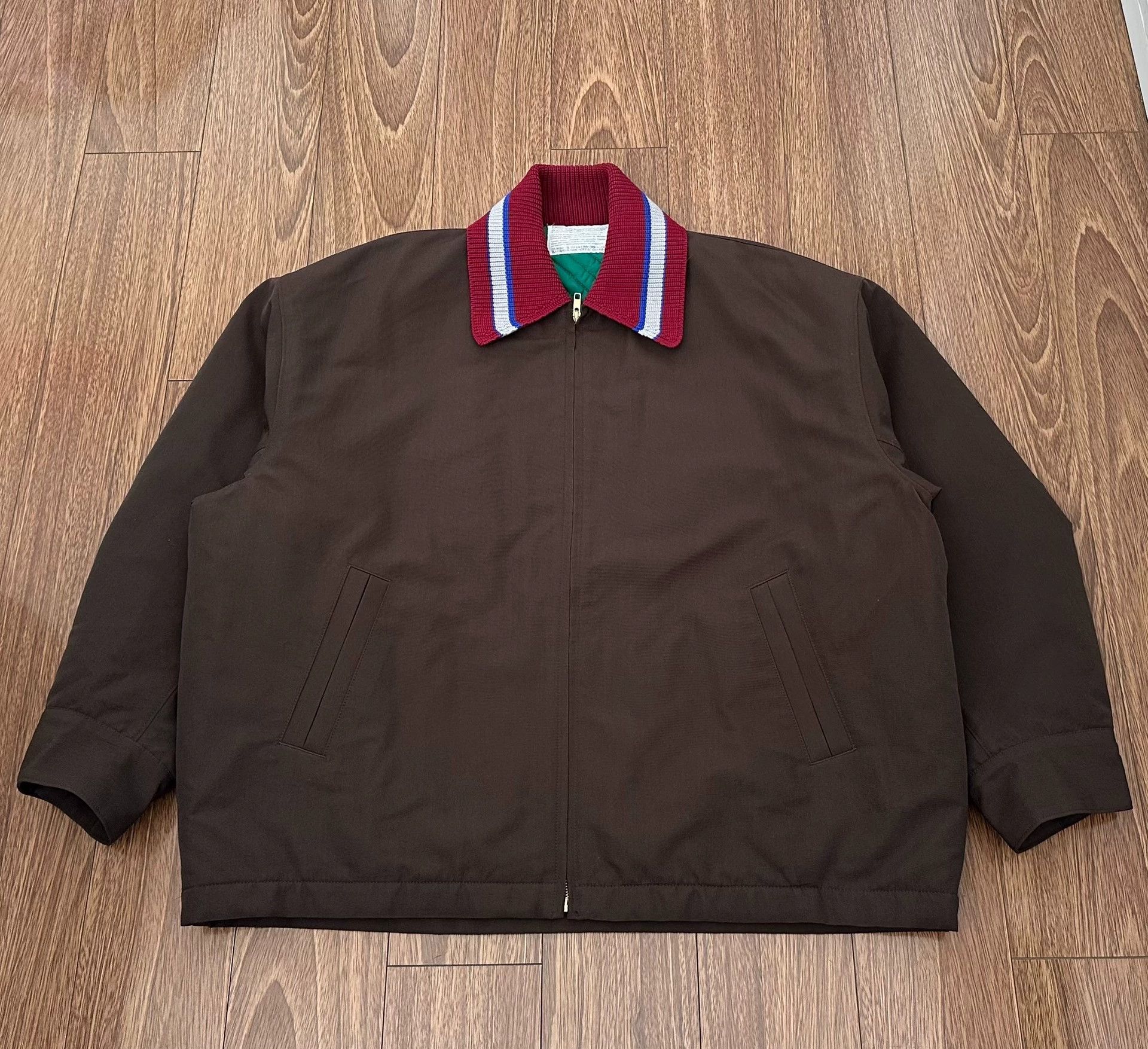 Kolor KOLOR wool panel knit collar wide cotton jacket Size 2 Size US M / EU 48-50 / 2 - 1 Thumbnail