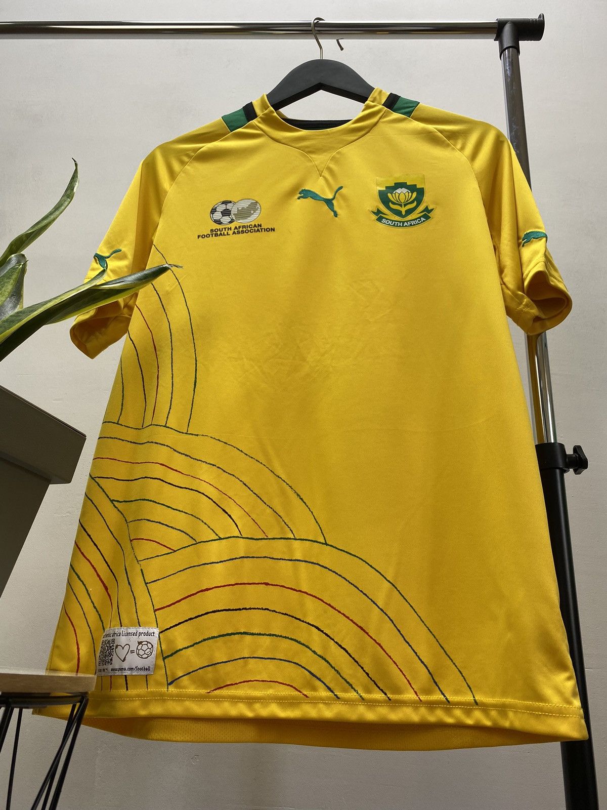 Nike South Africa 2012 2013 Home Jersey Football Soccer Shirt Kit Size US M / EU 48-50 / 2 - 6 Thumbnail
