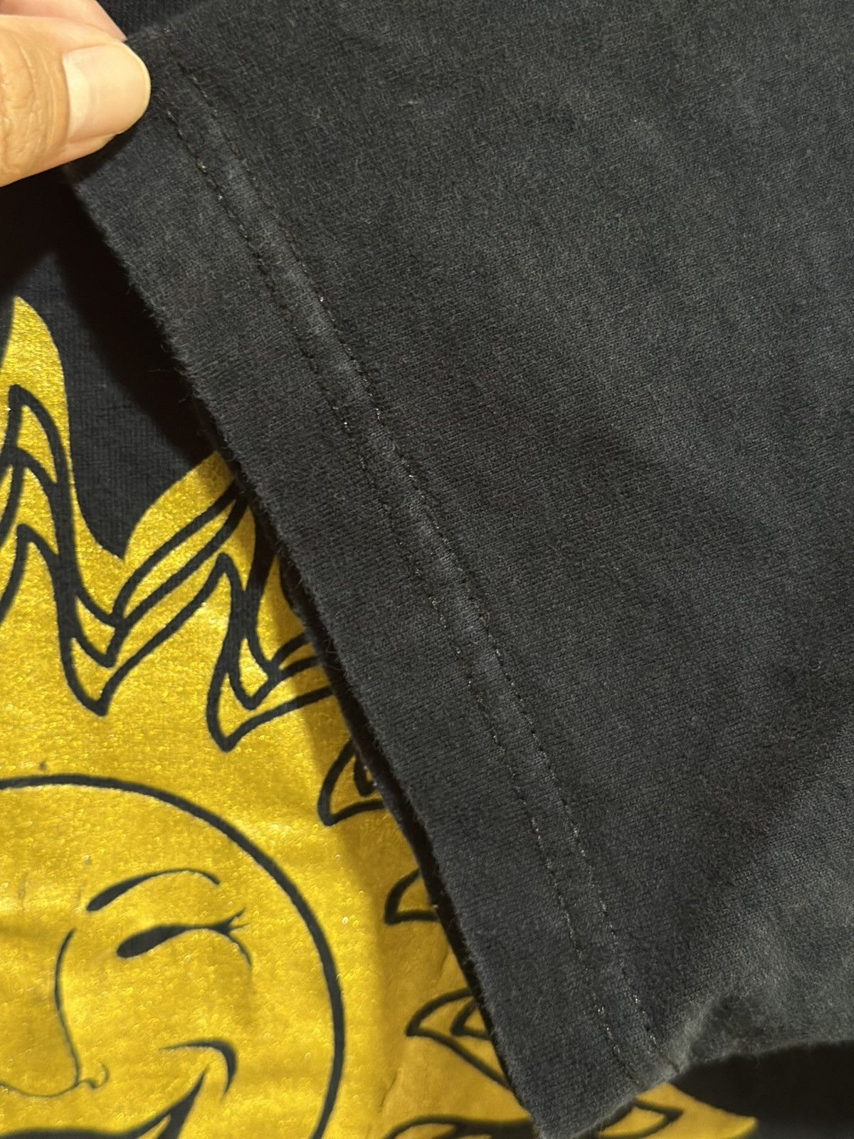 Fruit Of The Loom × Vintage Vintage Bold Images Sun Smiley Faded Tee Size US M / EU 48-50 / 2 - 5 Thumbnail