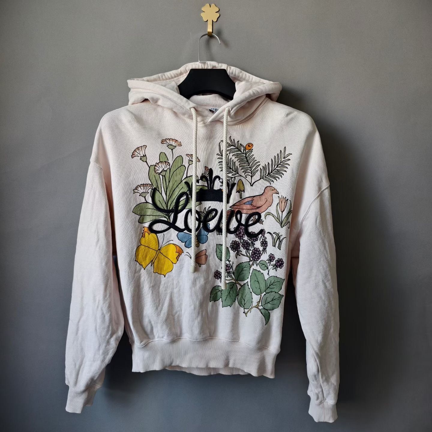 Loewe Loewe Floral Embroidered Hoodie XS Women Size XS / US 0-2 / IT 36-38 - 1 Thumbnail