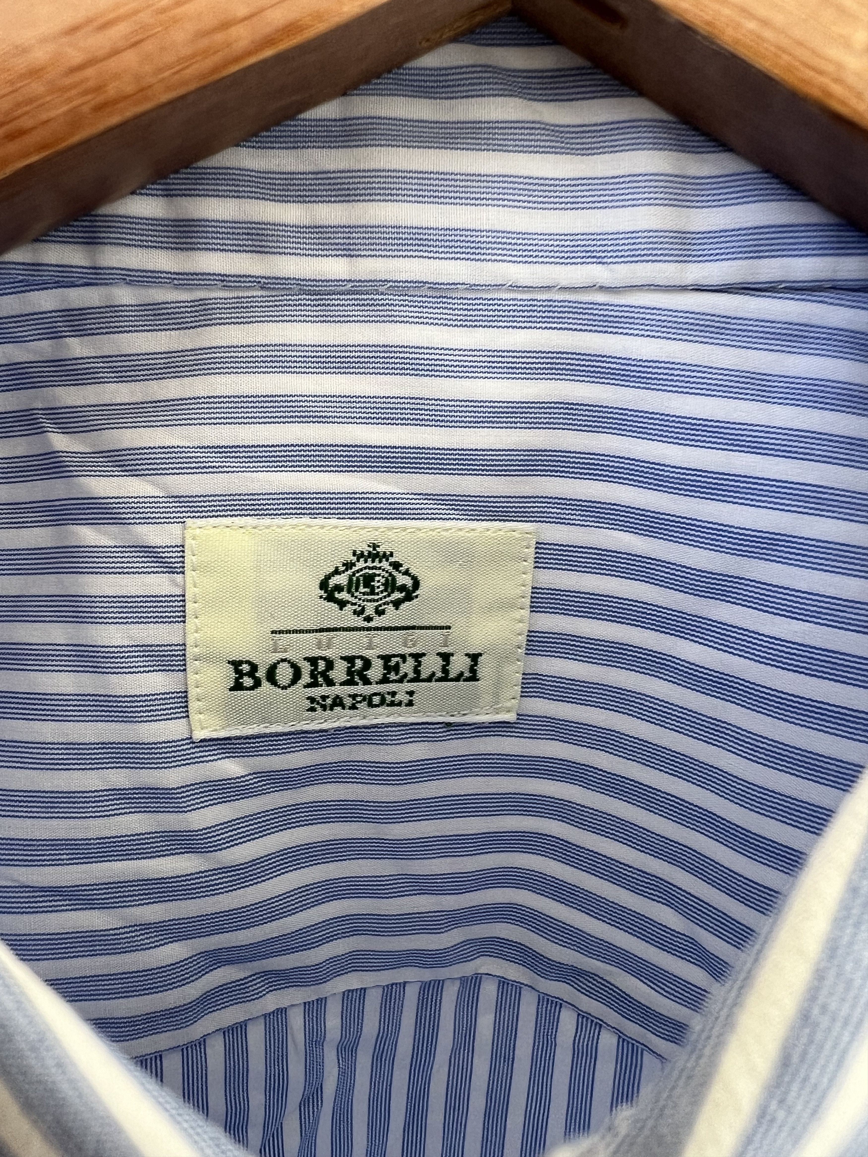 Luigi Borrelli Borrelli Shirt 16 Size US L / EU 52-54 / 3 - 2 Thumbnail