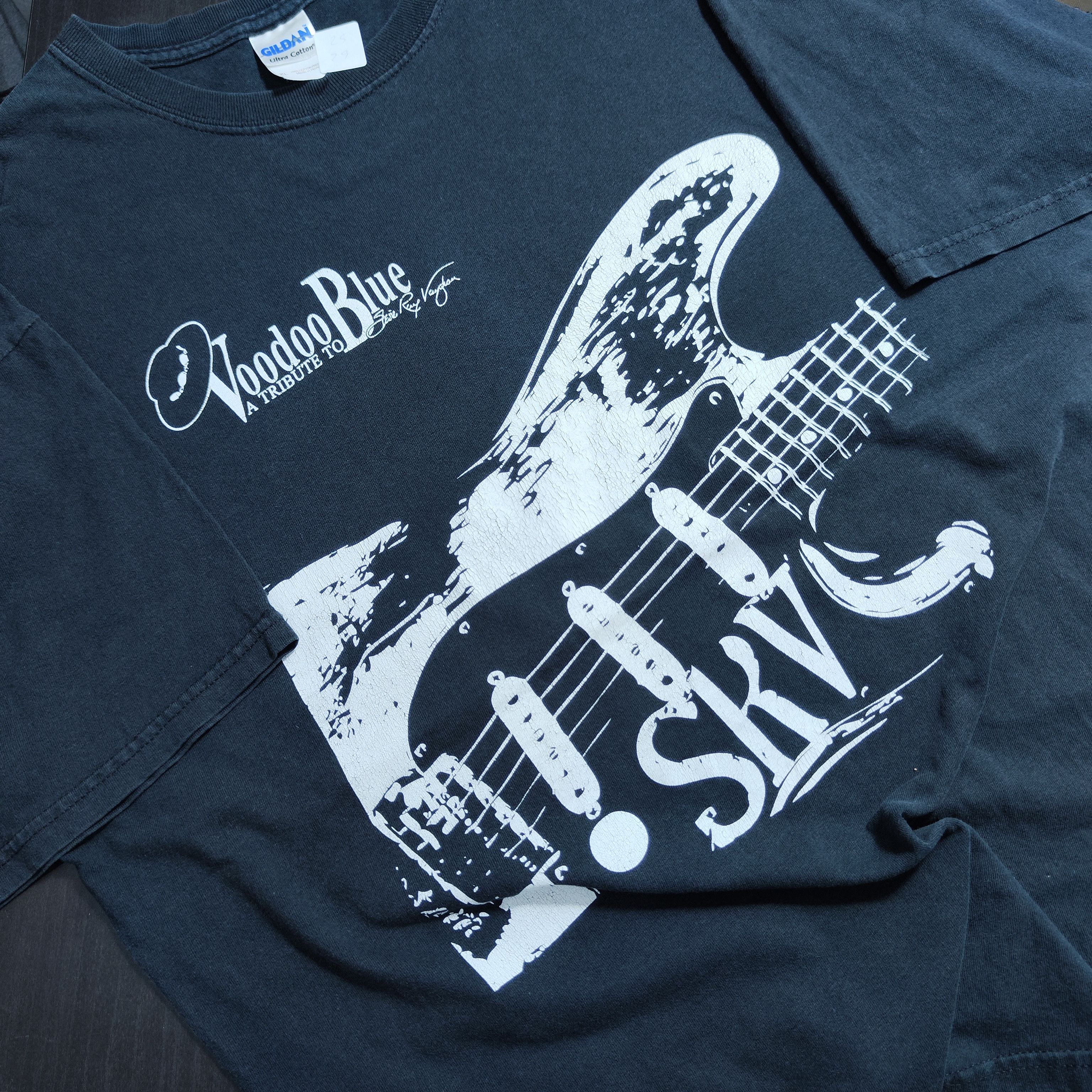 Band Tees SRV Vintage T shirt Stevie raughan Black XL Size US XL / EU 56 / 4 - 1 Thumbnail
