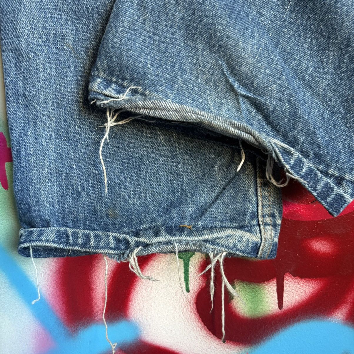 Levi's Vintage Levi’s 517 Orange Tab Light Wash Jeans Size 30 Size US 30 / EU 46 - 3 Thumbnail