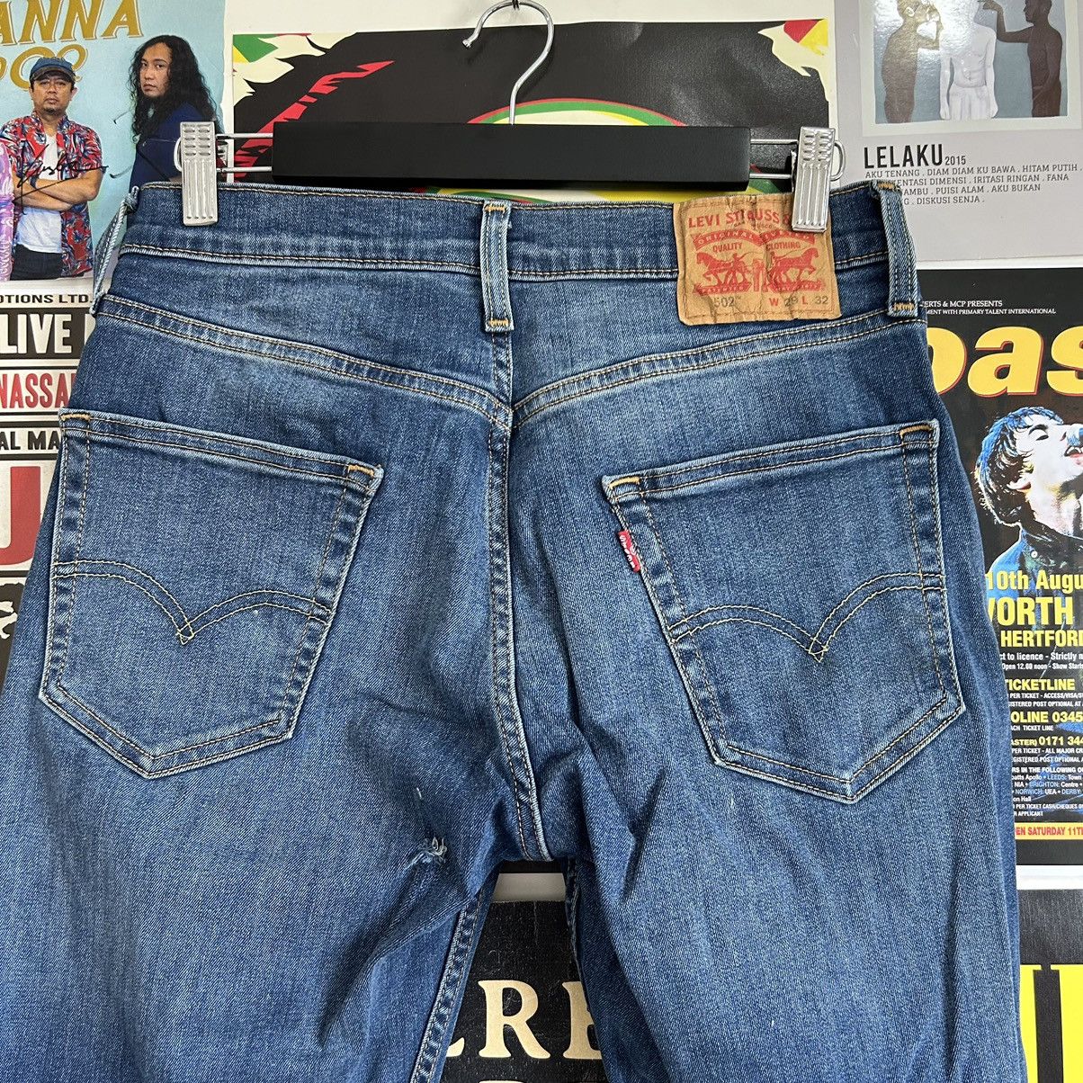 Levi's Levi’s 502 Japanese Distressed Denim Size US 30 / EU 46 - 9 Thumbnail