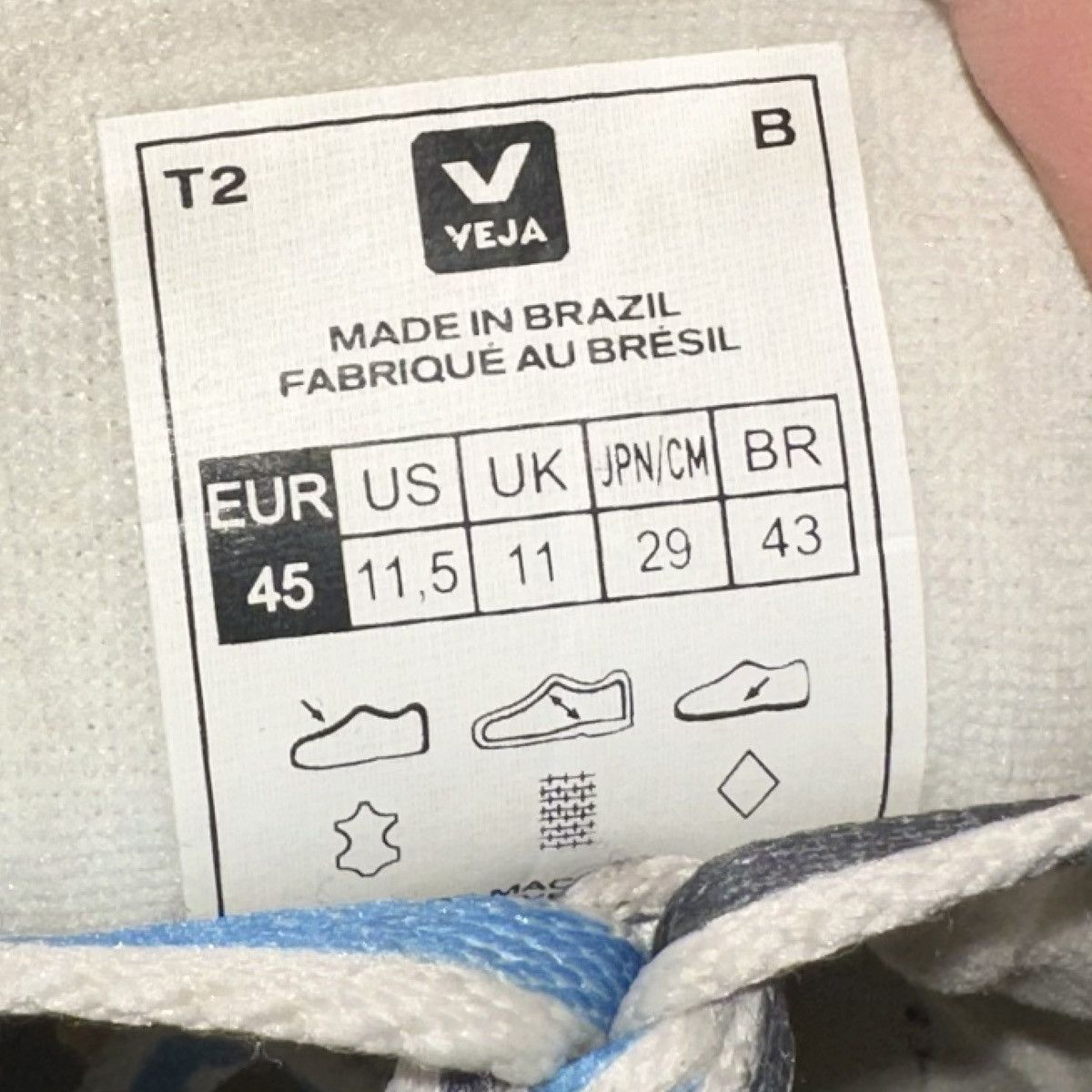 Marni × Veja VEJA x MARNI V-15 SCRIBBLE SNEAKERS MEN SHOES Size 45 (11.5) Size US 11.5 / EU 44-45 - 5 Thumbnail
