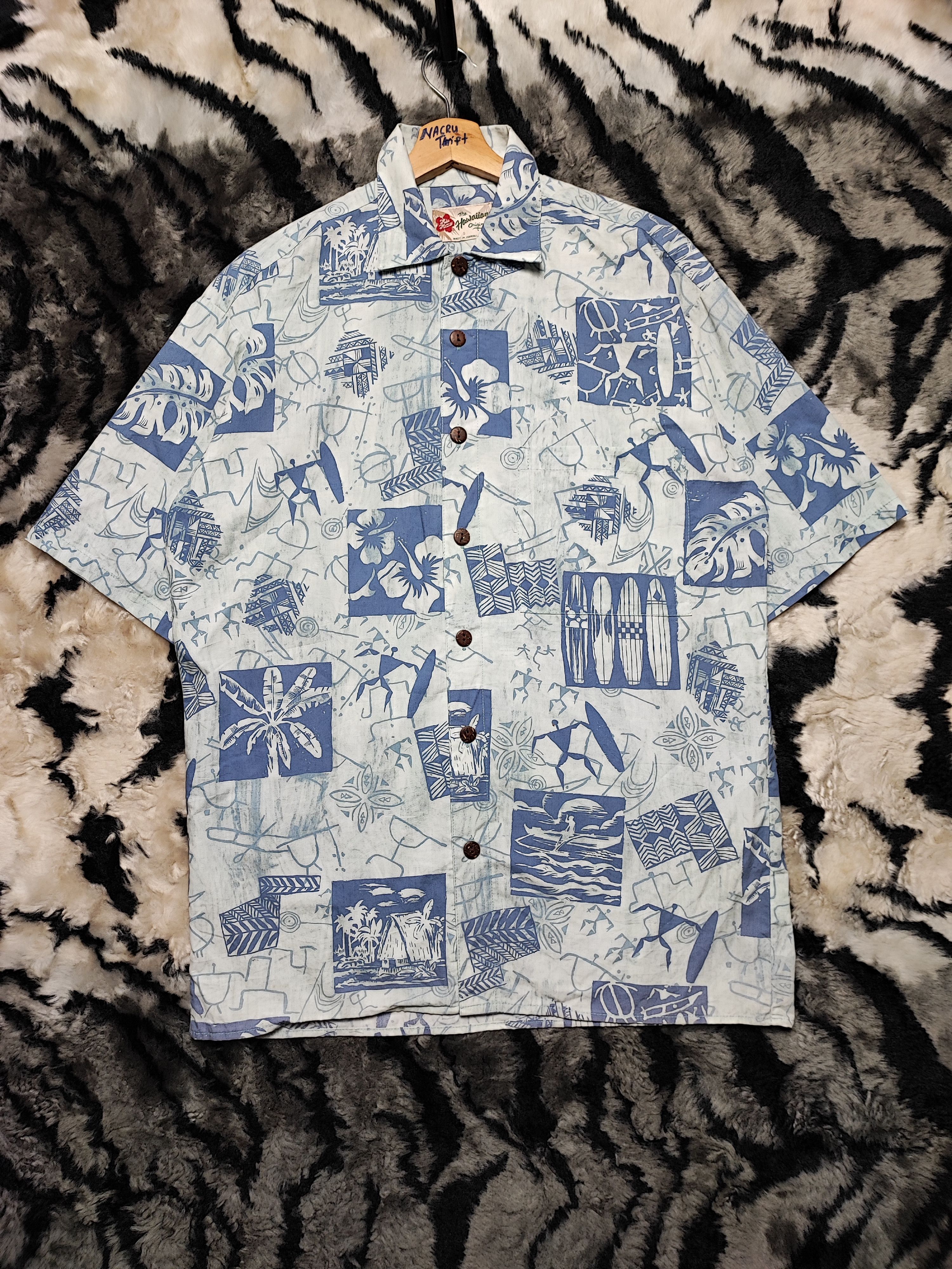 Hilo Hattie × Vintage Surf Hawaiian Shirt 1980’s Hilo Hattie Vintage Size US L / EU 52-54 / 3 - 2 Thumbnail