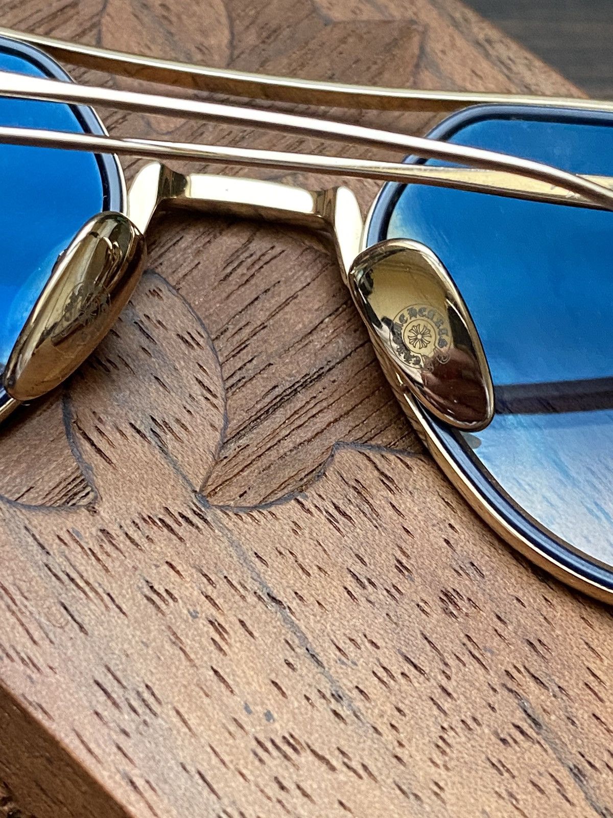Chrome Hearts BONE PRONE II Chrome Hearts Sunglasses Size ONE SIZE - 8 Thumbnail