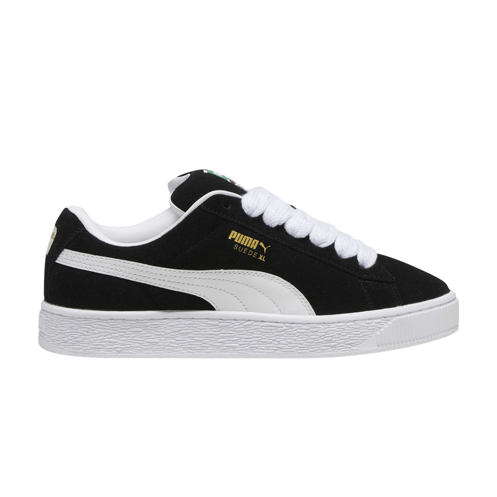 Puma Suede XL Black White | Grailed